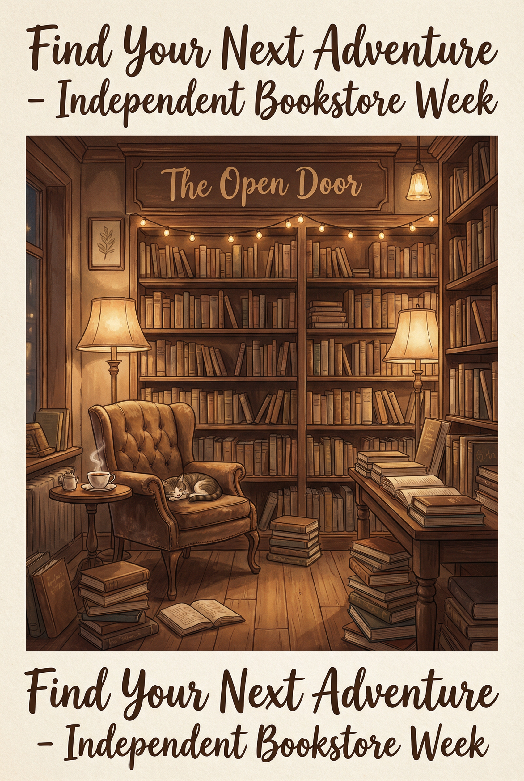 Bookstore Promotion - Independent Bookstore Events