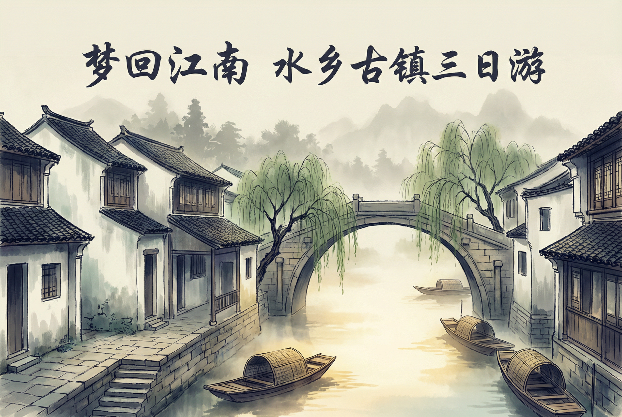 旅游推广 - 江南古镇游