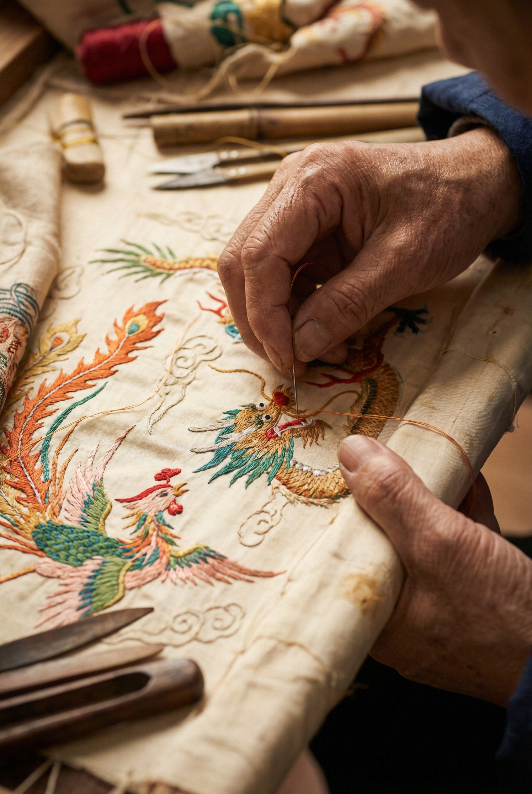 传统刺绣工艺