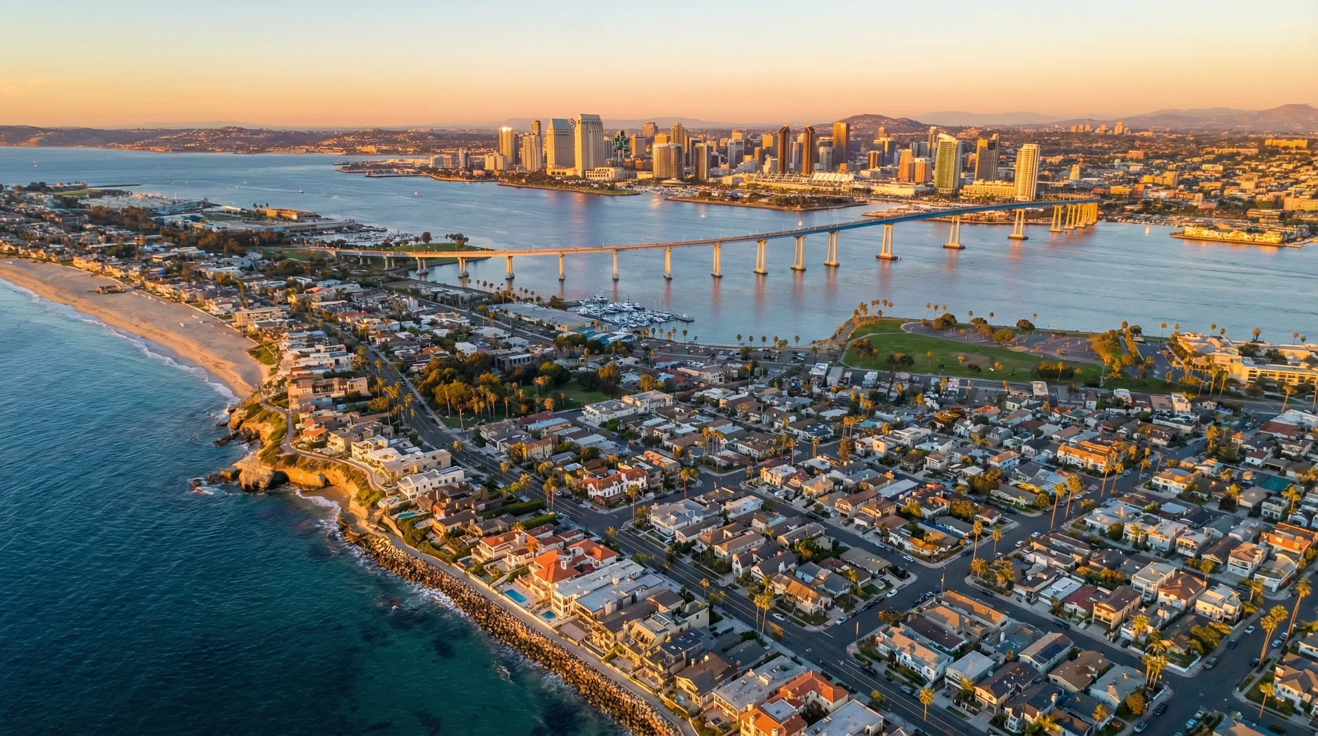 San Diego aerial view