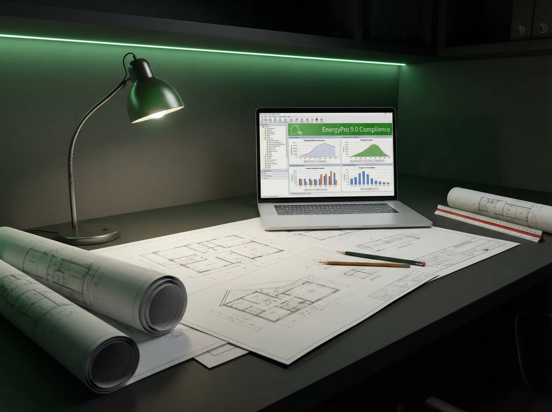 Energy compliance blueprints and software