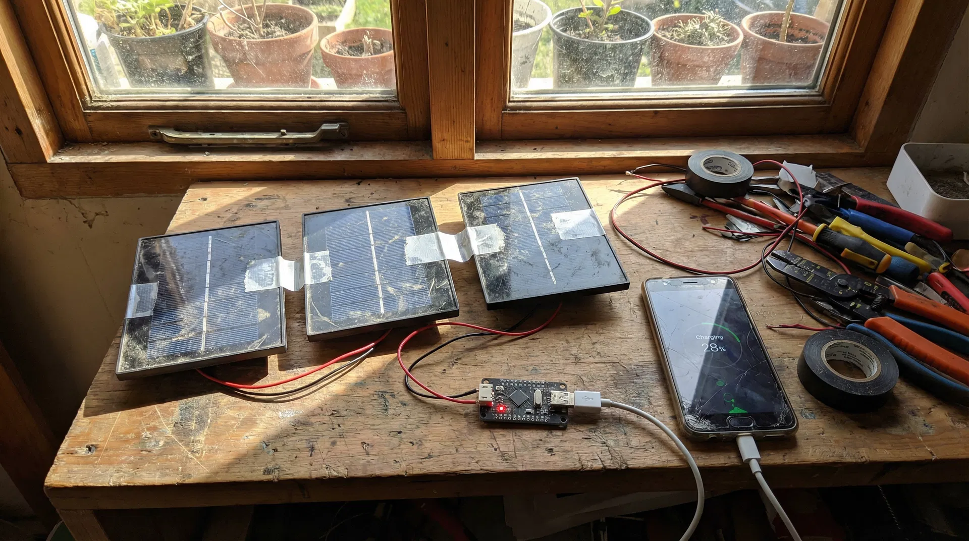 DIY Solar Phone Charger from Dollar Store Parts: Under $15