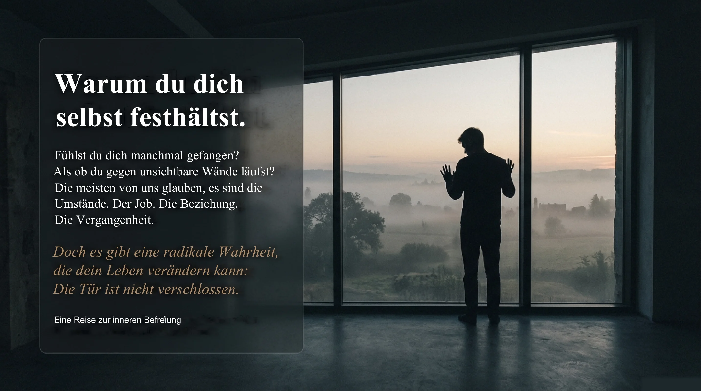 Dein Gefängnis - Dein Schlüssel - Seite 1