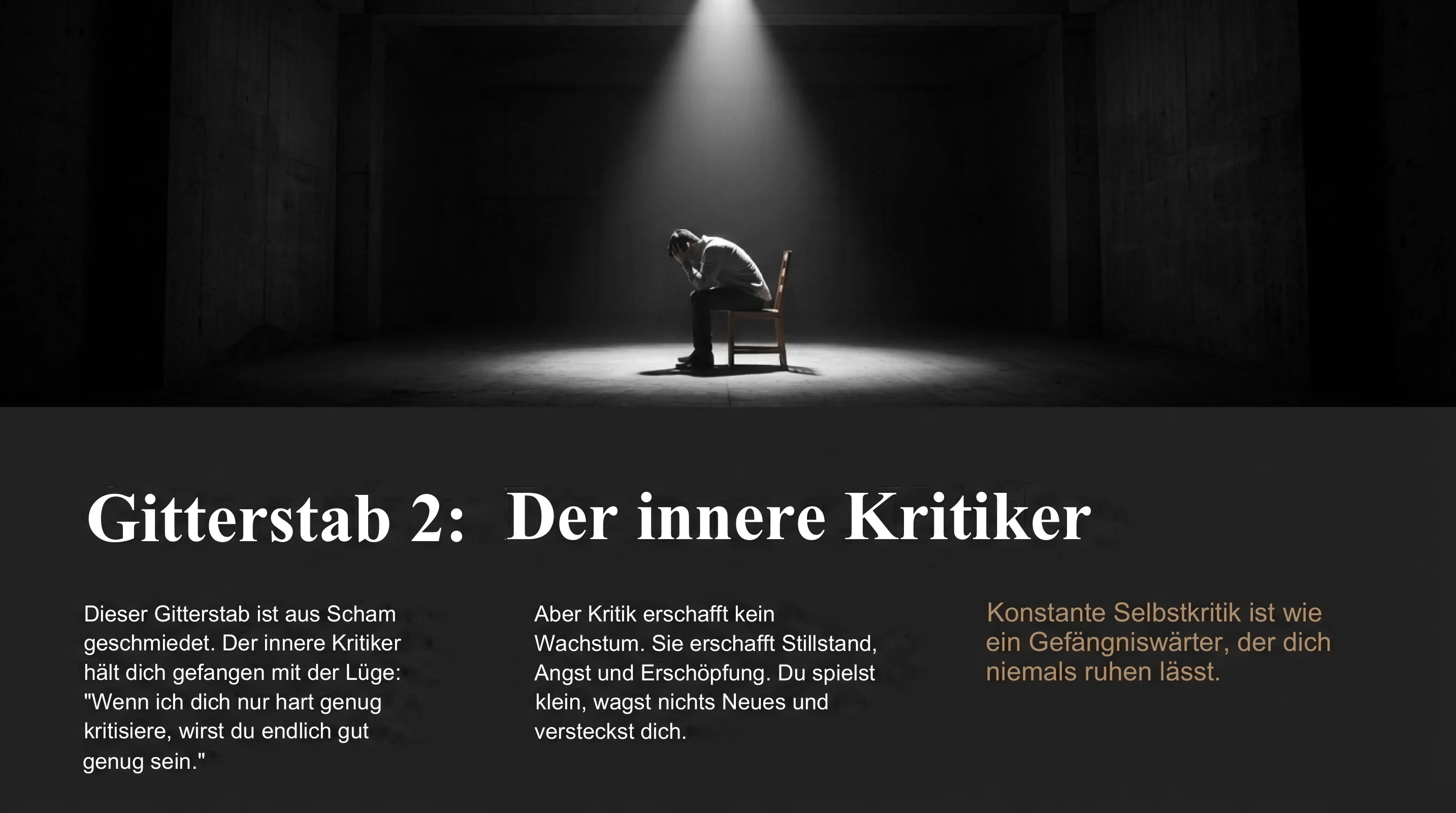 Dein Gefängnis - Dein Schlüssel - Seite 5