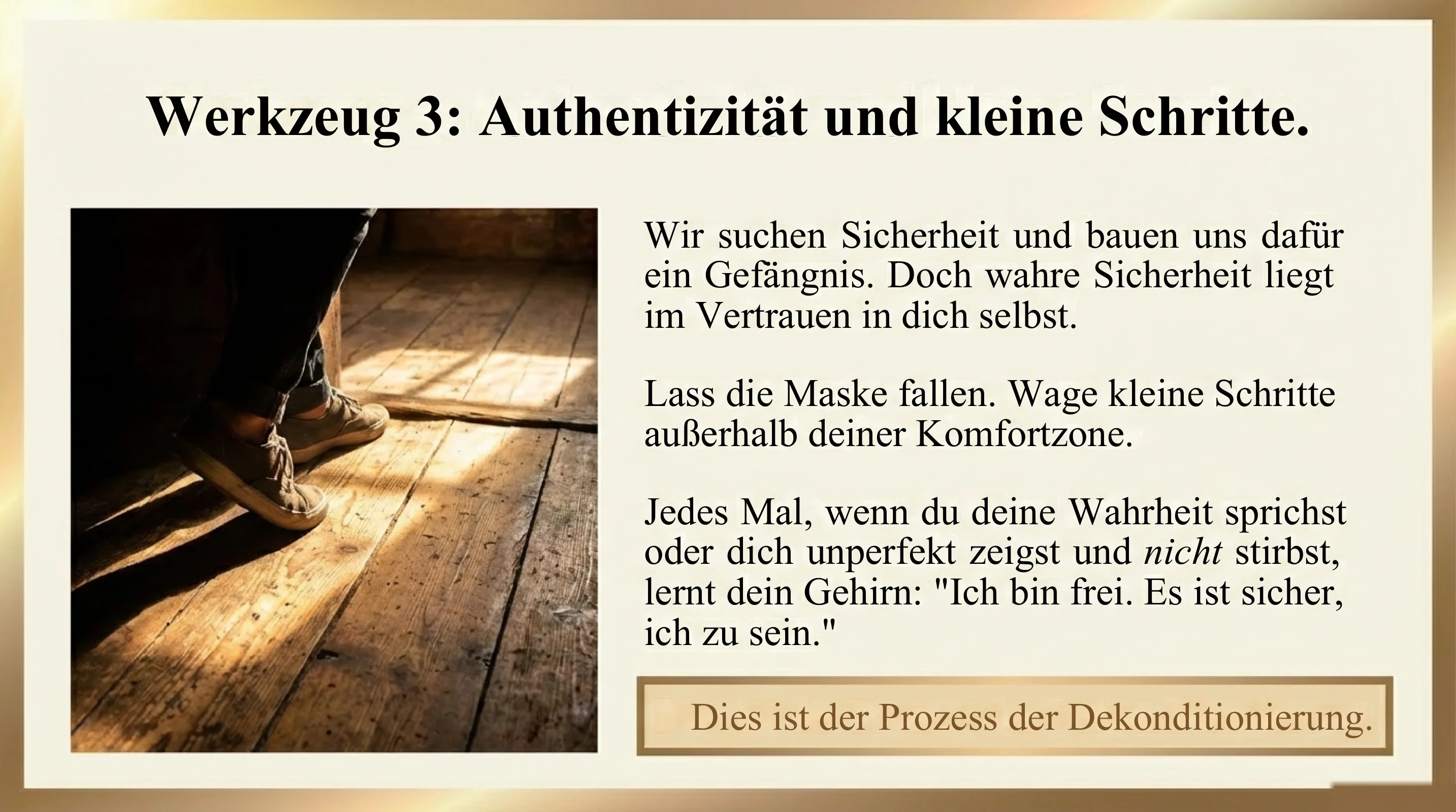 Dein Gefängnis - Dein Schlüssel - Seite 13