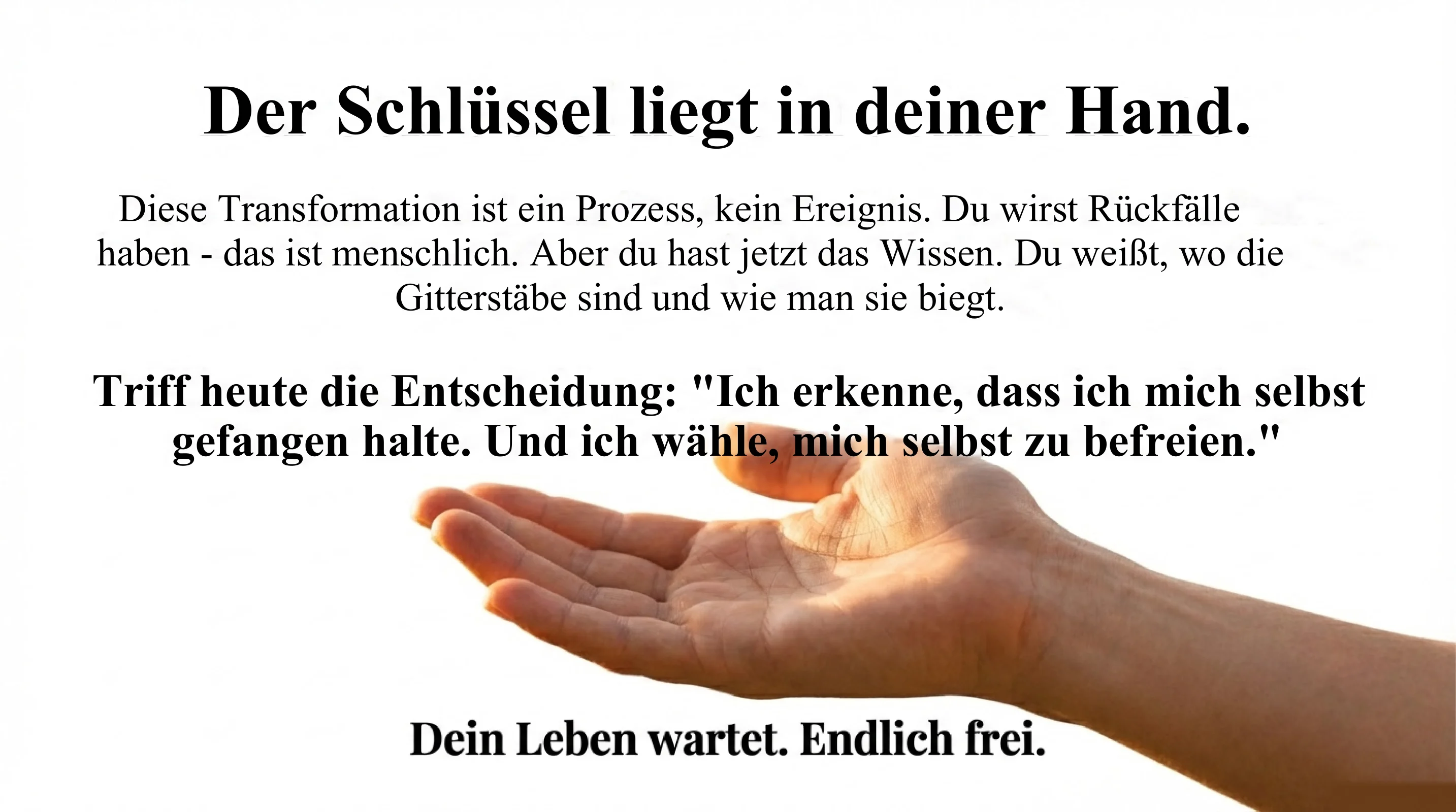 Dein Gefängnis - Dein Schlüssel - Seite 15