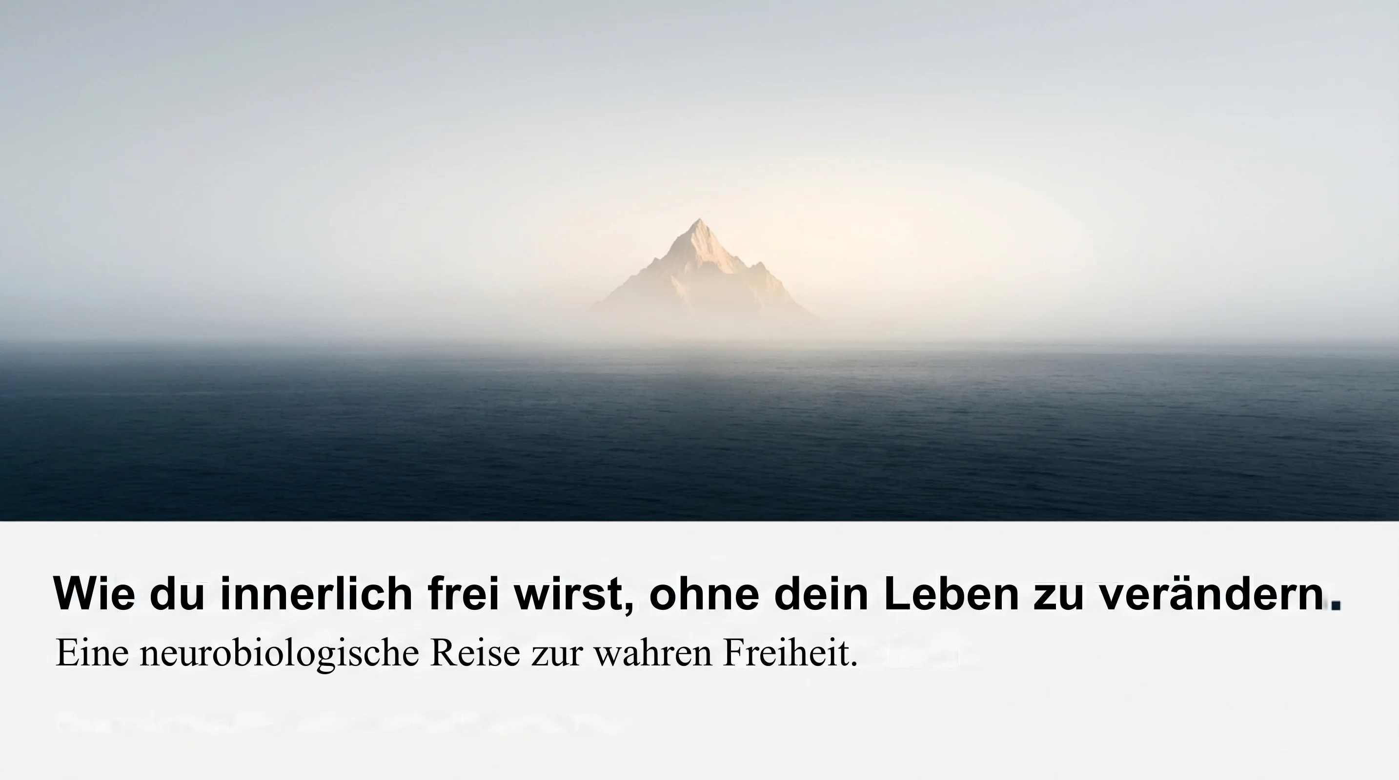 Freiheit ohne Veränderung - Seite 1