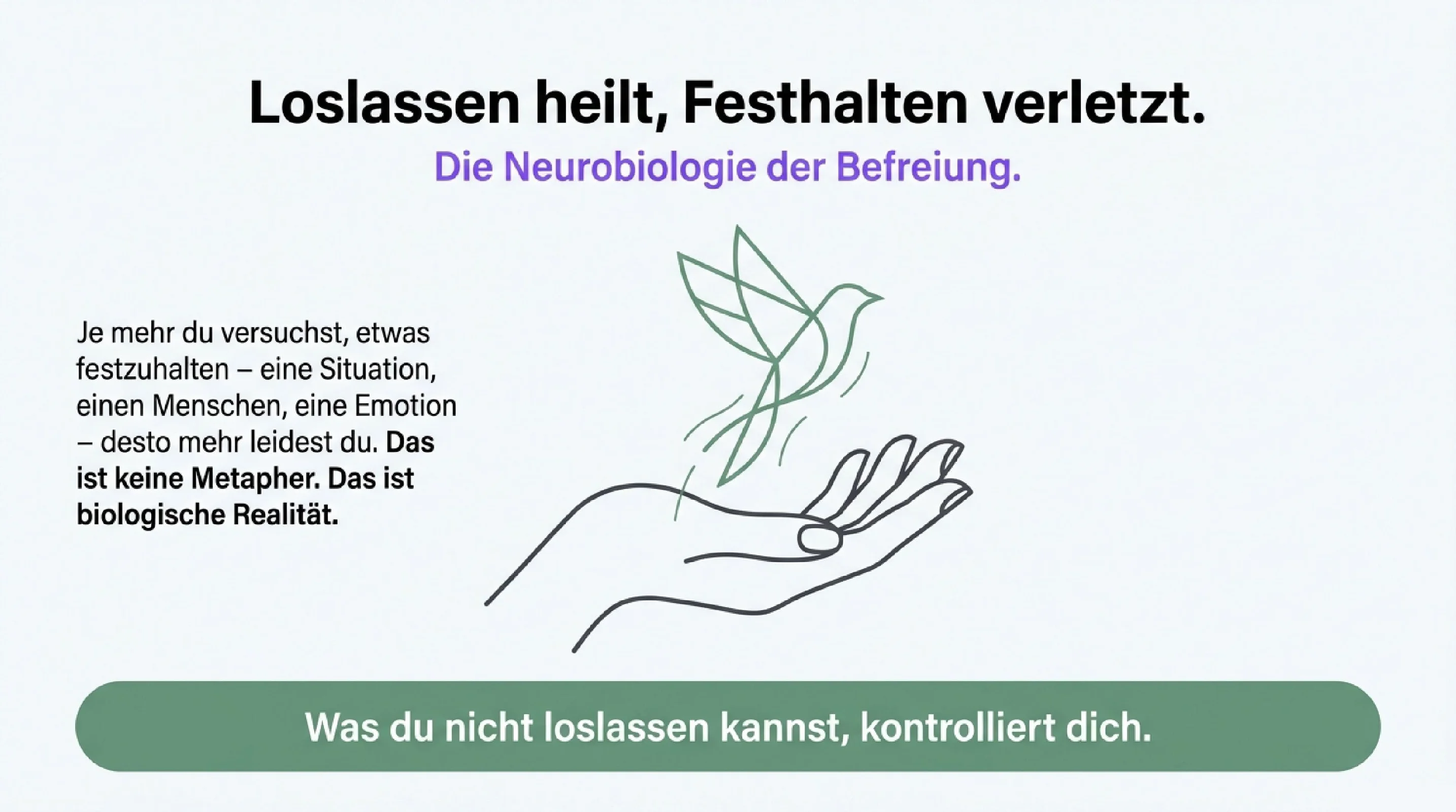 Loslassen heilt. - Seite 1