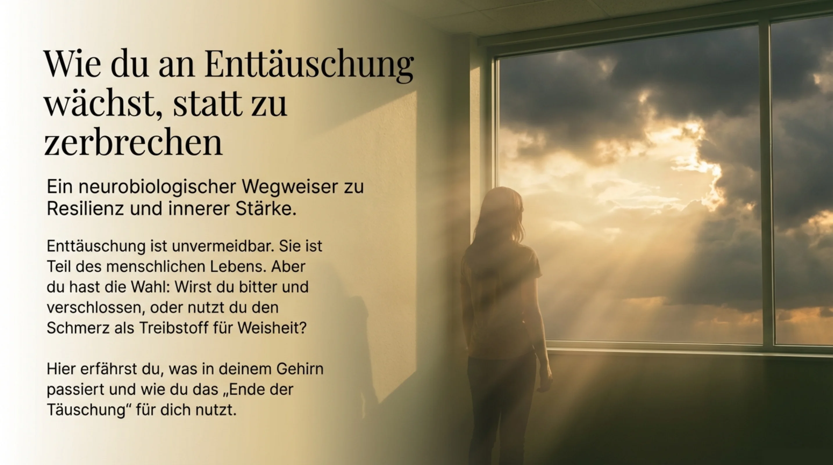 Wachsen an Enttäuschungen - Seite 1