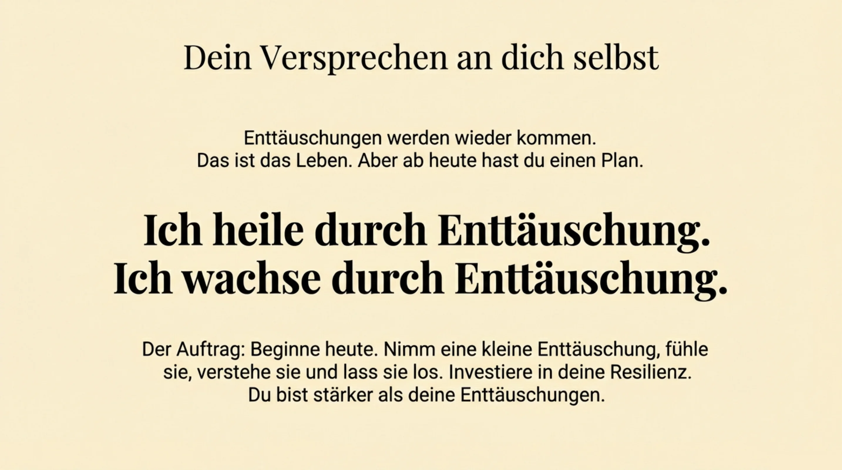 Wachsen an Enttäuschungen - Seite 15