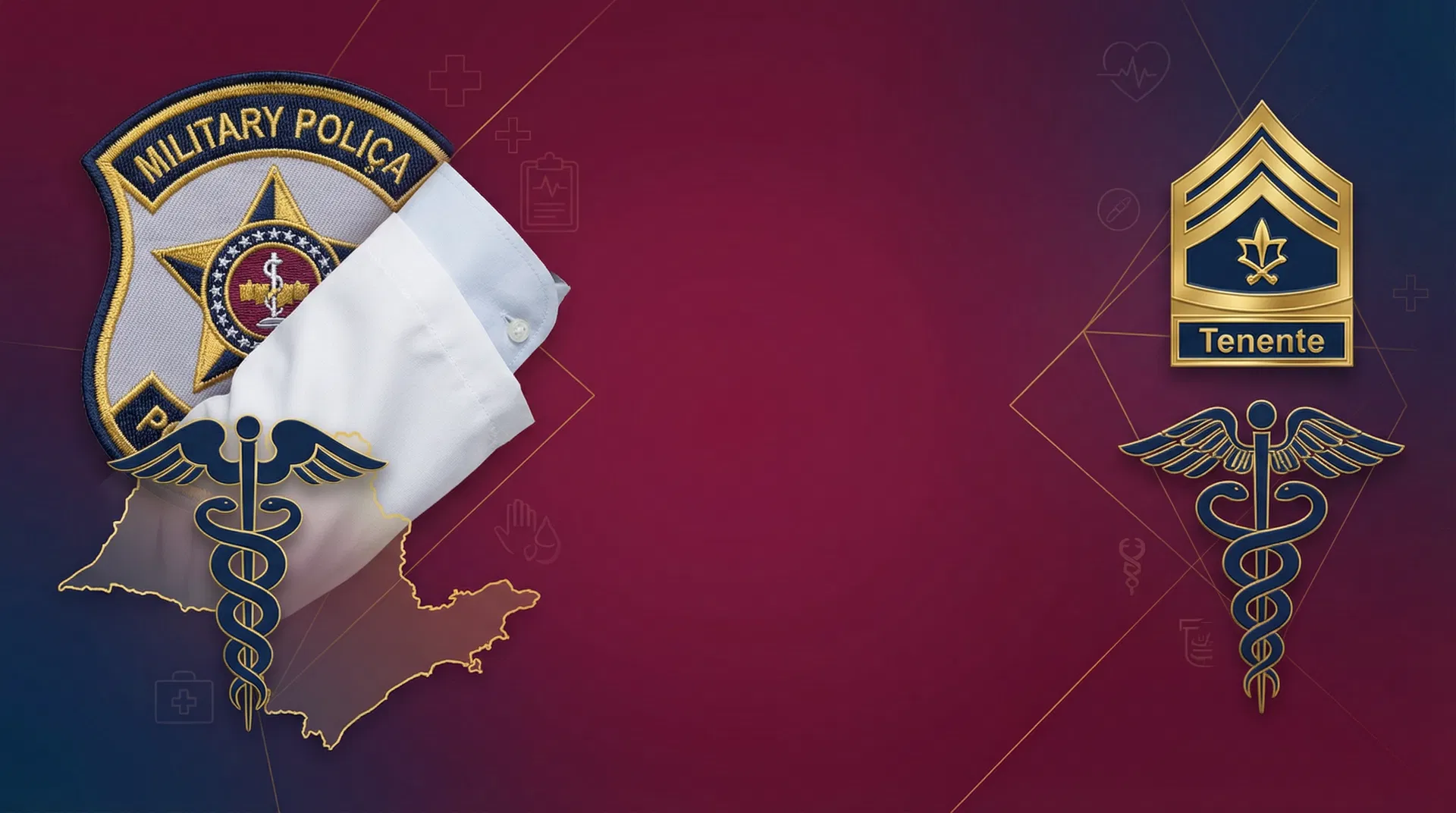 PM SP abre vagas para Médicos Militares com salário de R$ 9.832 – Inscrições a partir de 16 de março