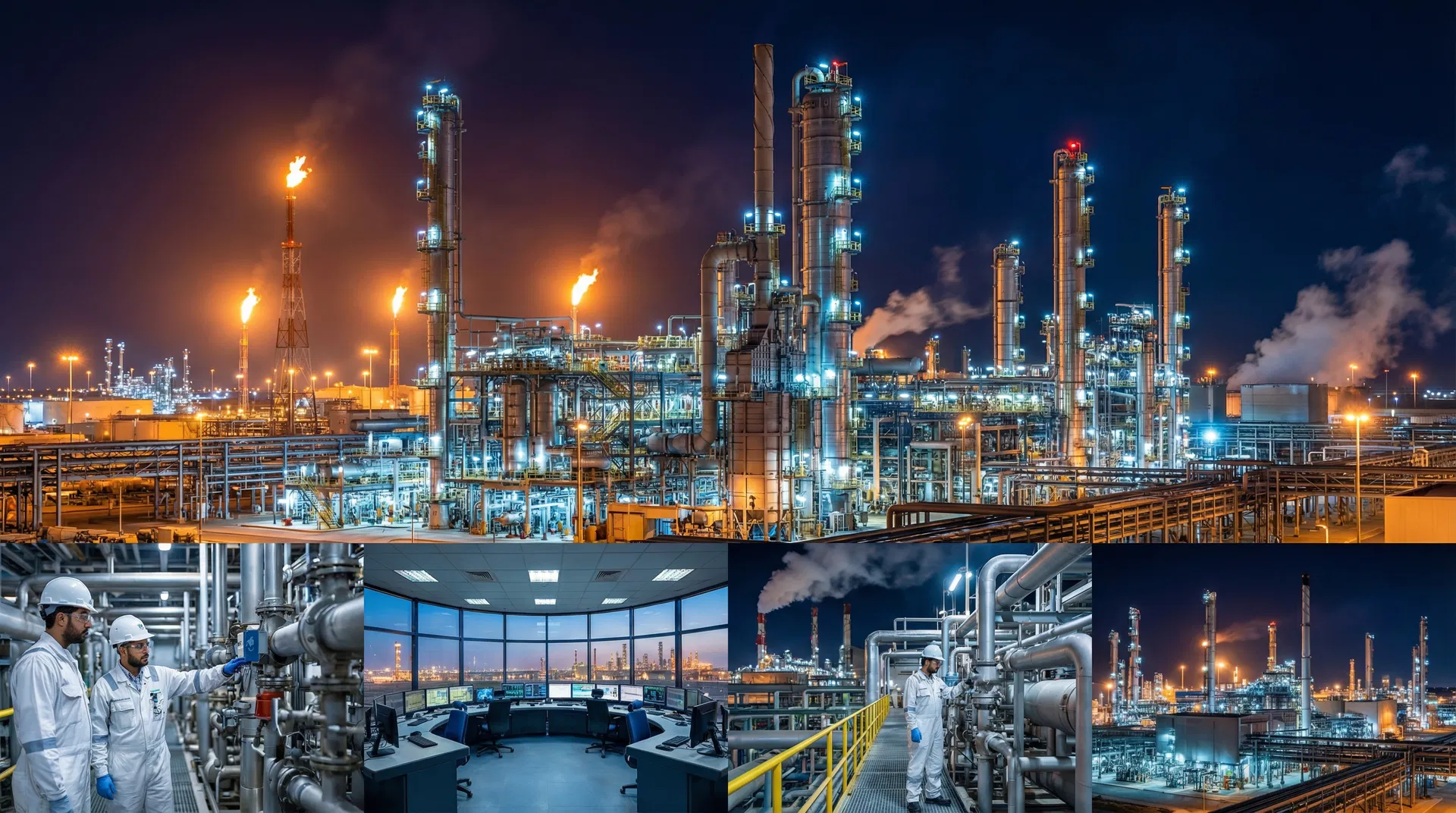 أعمال كهروميكانيكية - مجمع سابك بالجبيل