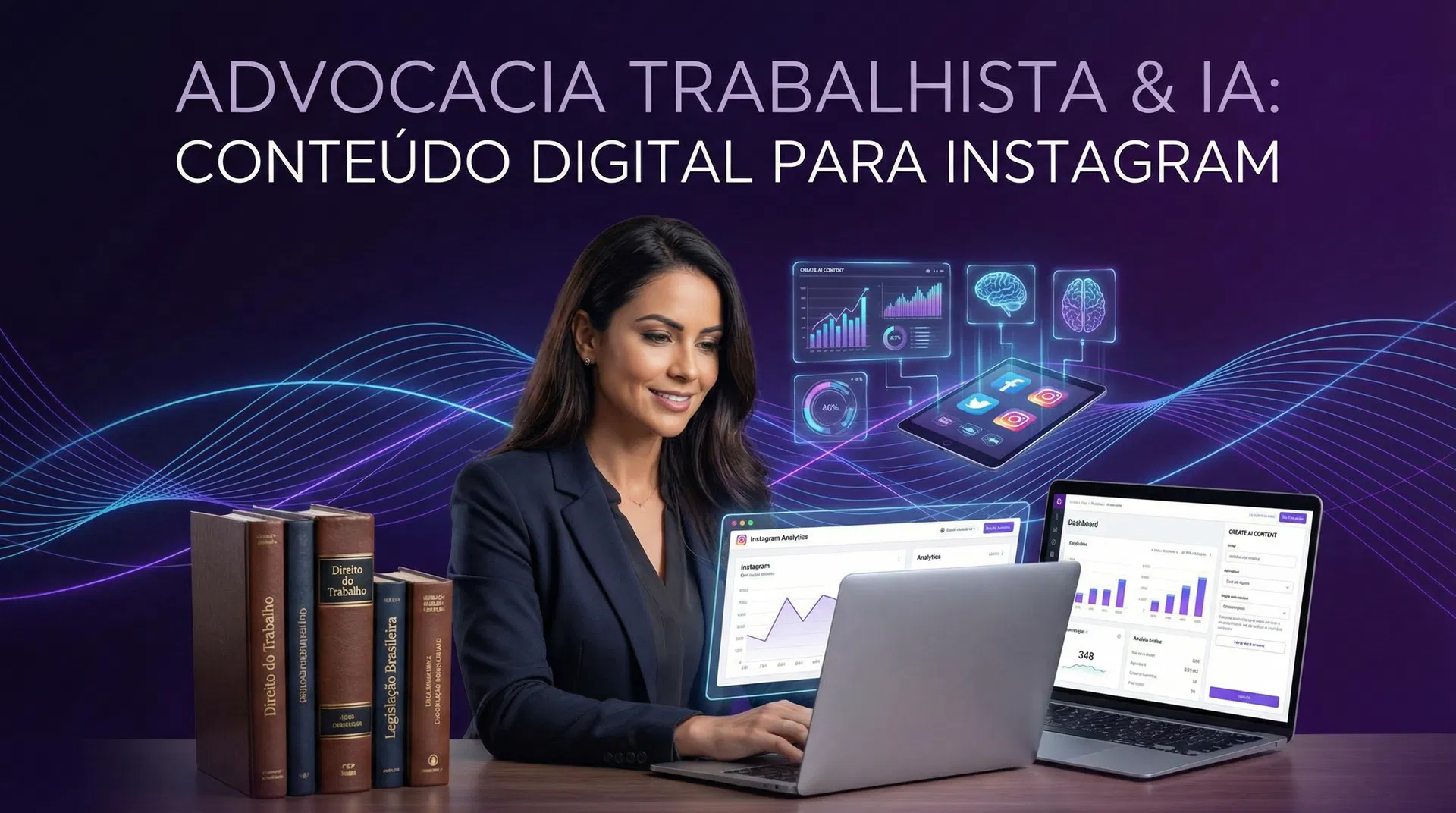 Prompts de IA para Advogados Trabalhistas: Conteúdo Educativo que Gera Clientes no Instagram