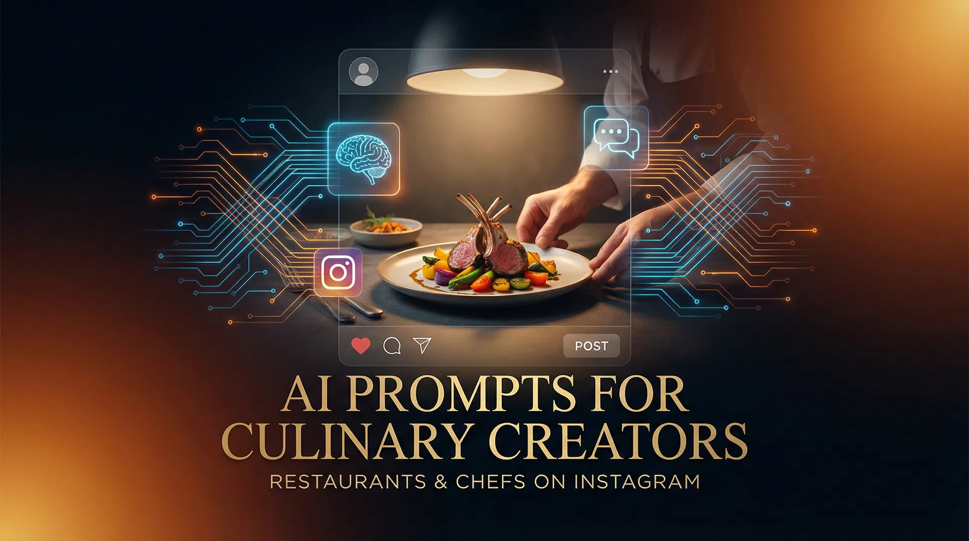 Prompts de IA para Restaurantes e Chefs no Instagram: Receitas Virais