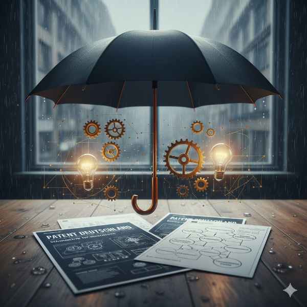 Perfekter Zeitpunkt, um euren Patentschirm zu bauen. 