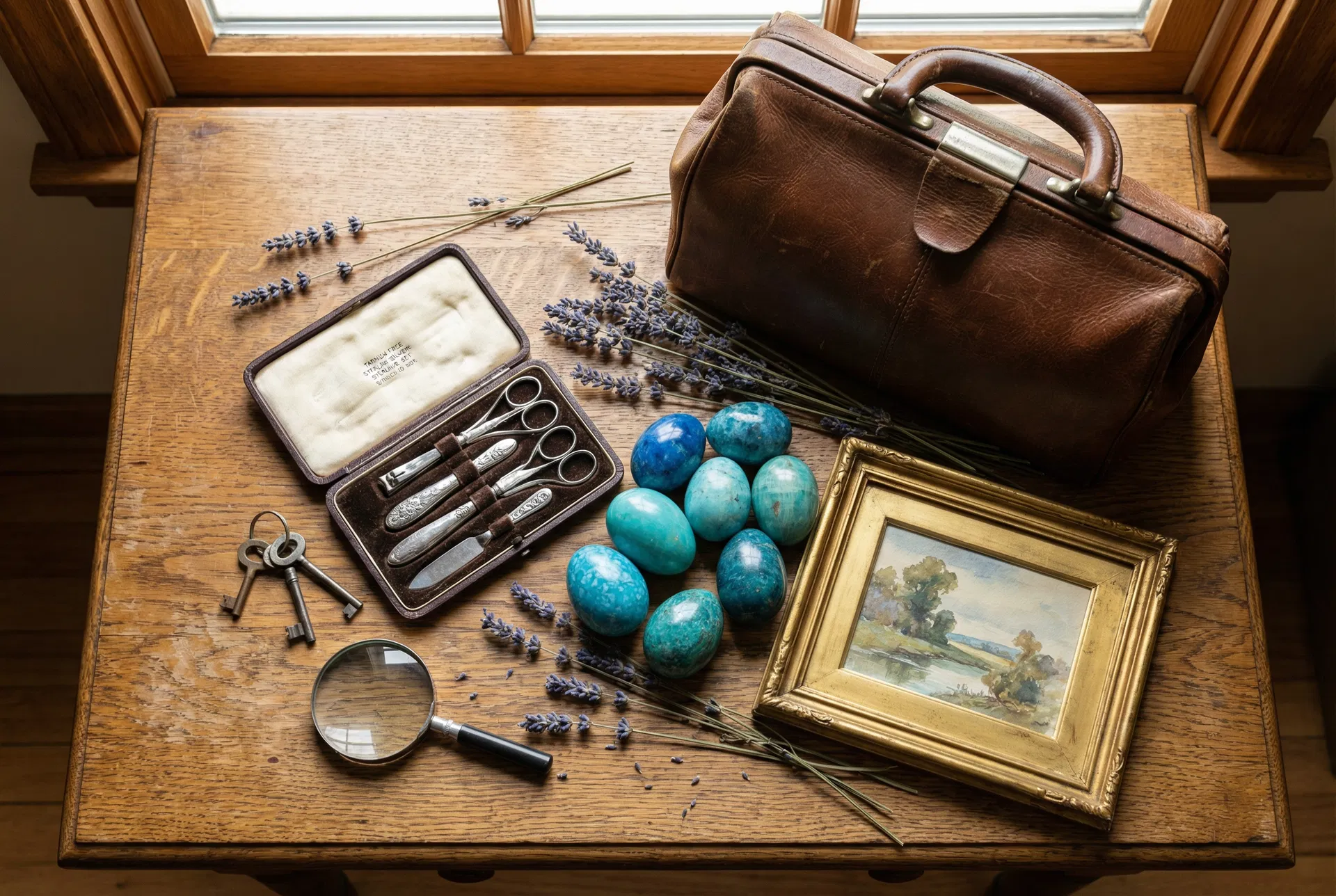 Curated collection of vintage treasures