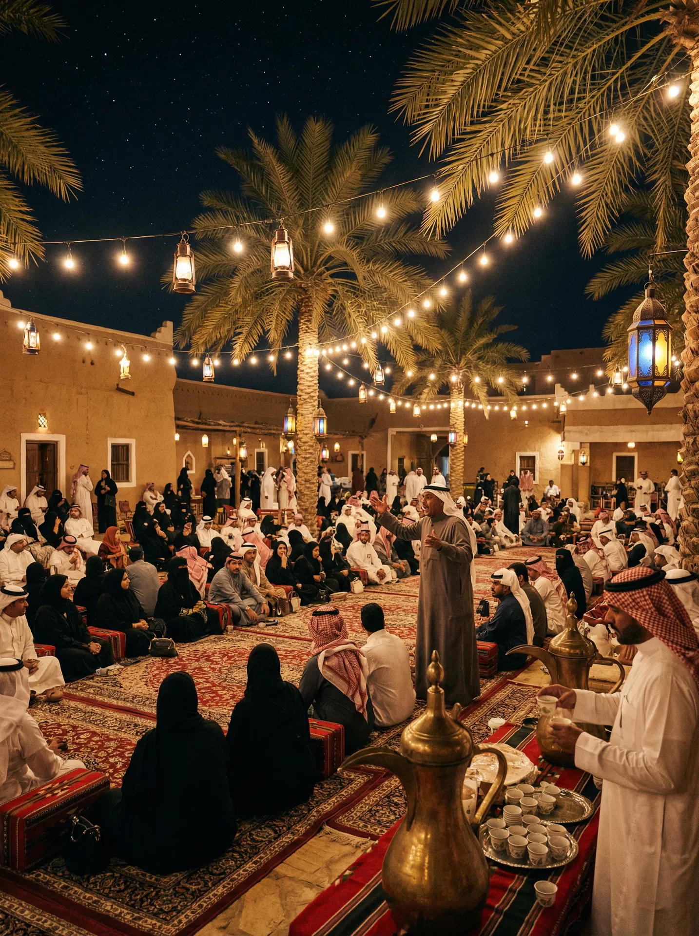 أمسيات شعرية وثقافية