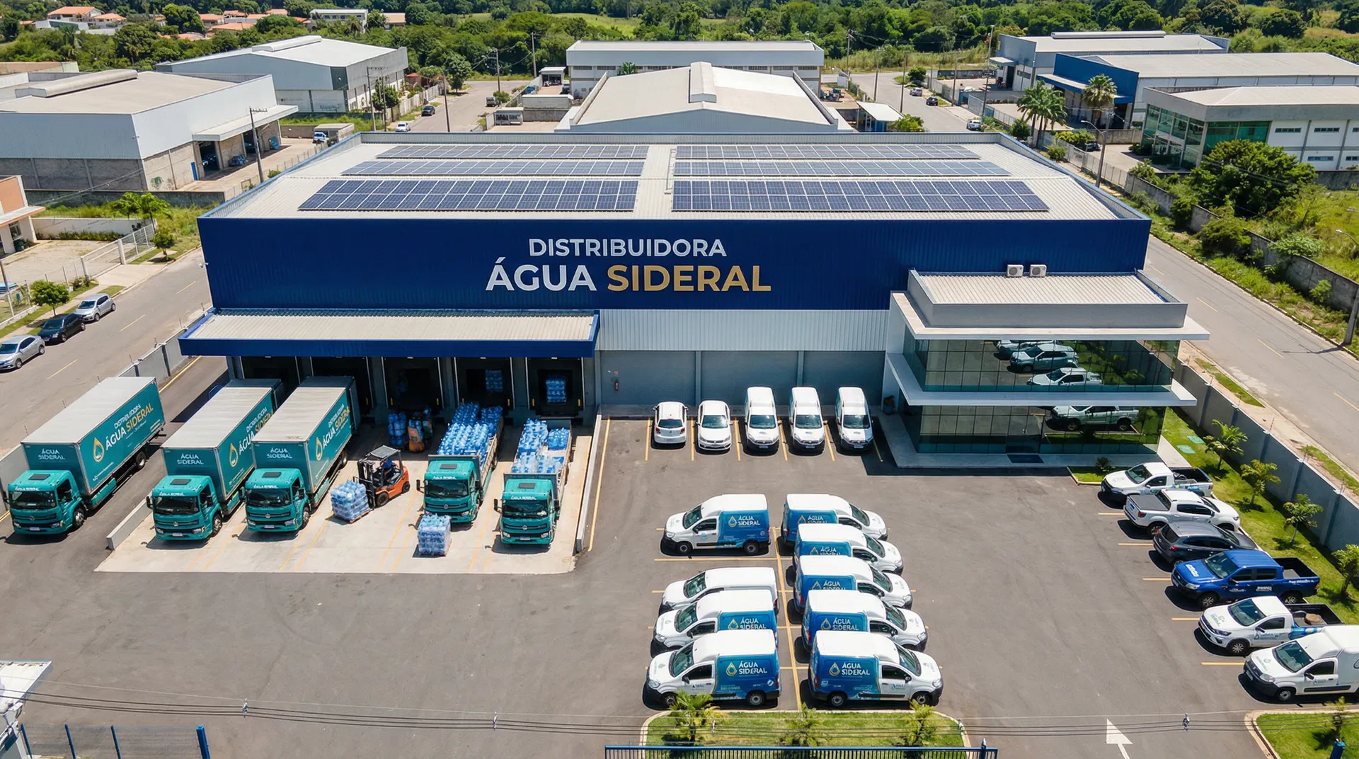 Distribuidora — Vista Aérea