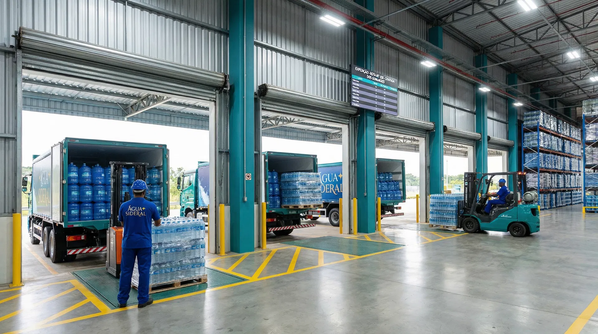 Distribuidora — Docas de Carga