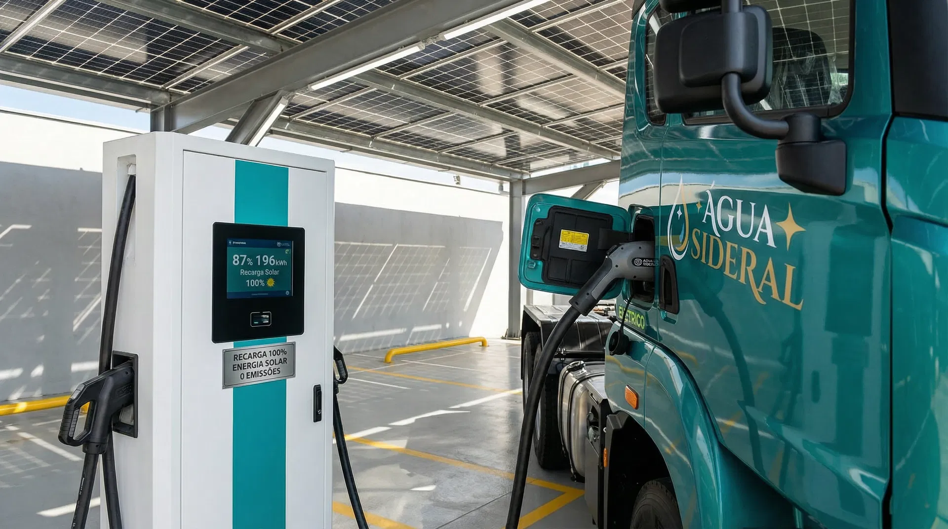 Estação de Recarga — Detalhe