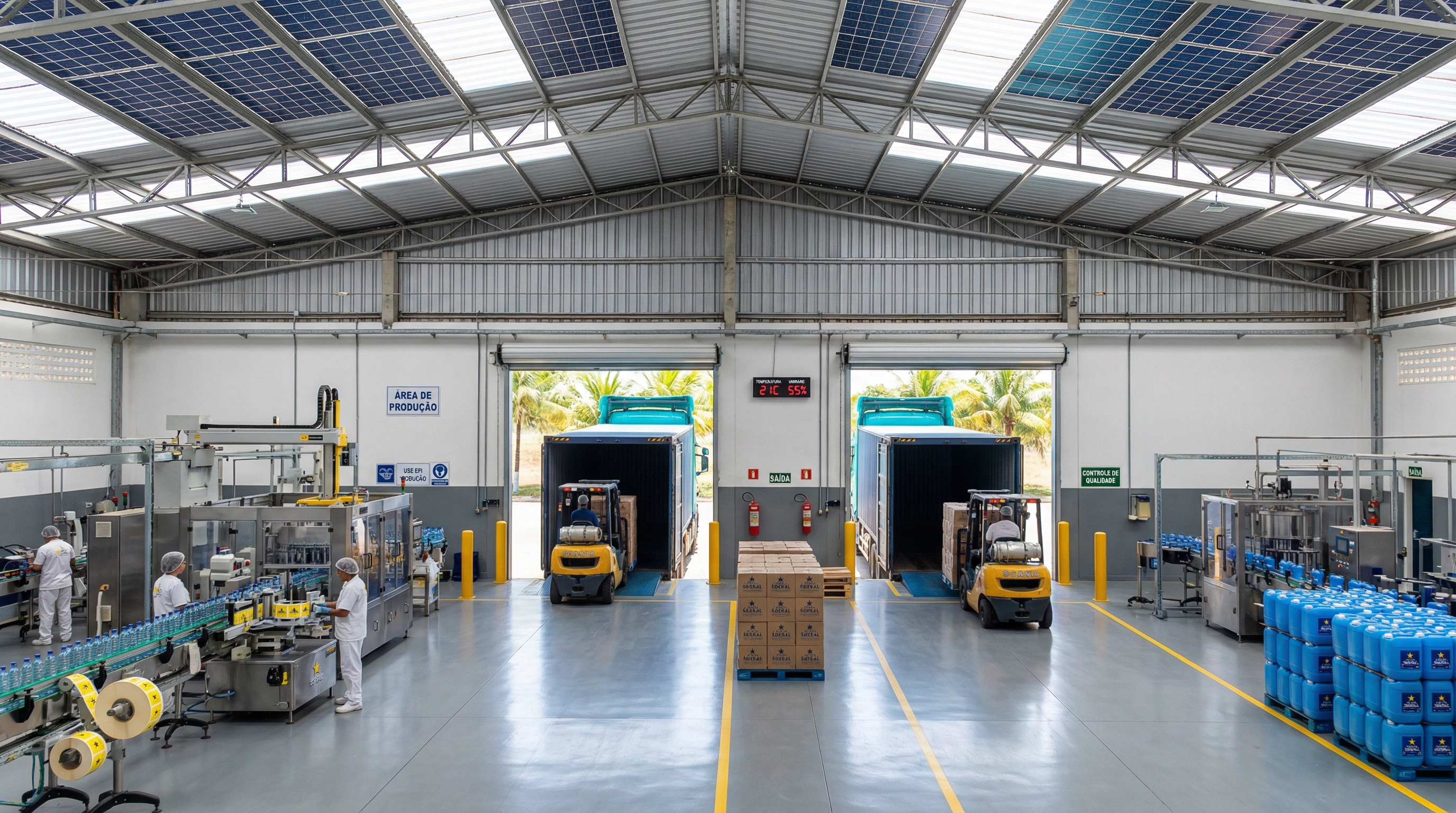 Interior — Linha de Produção