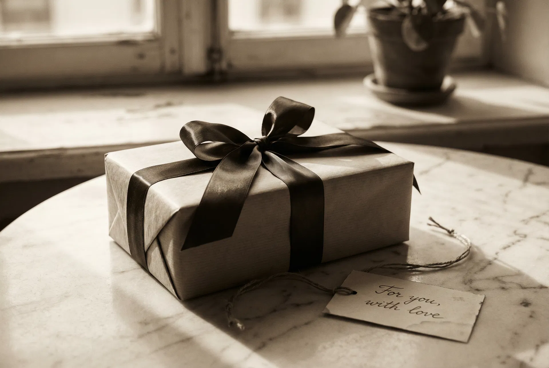 Gift wrapped with love