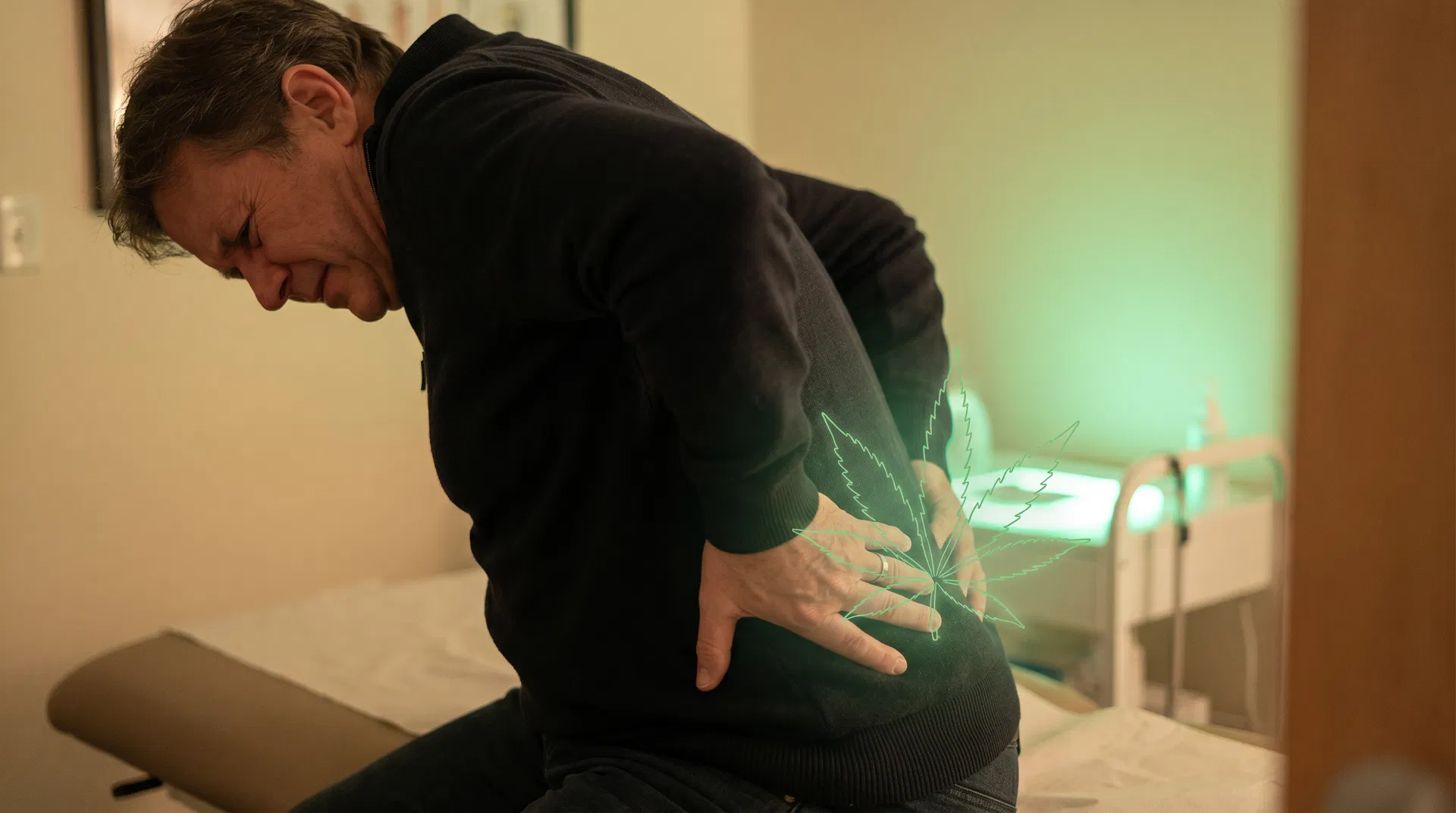 Cannabis para Dor nas Costas: Lombalgia, Hérnia de Disco e Ciática — O que Funciona