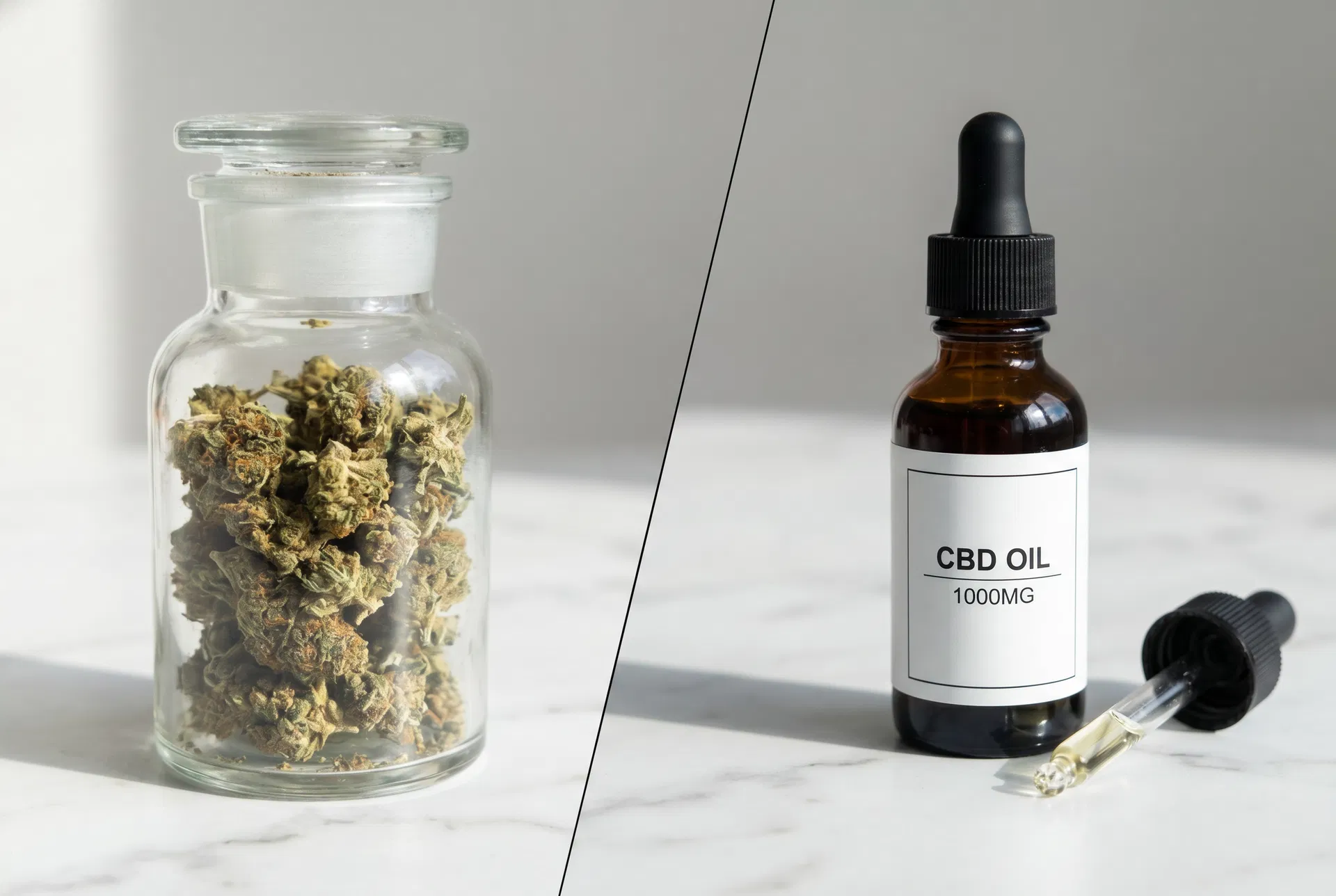 Flores vs. Óleo de CBD: Qual é Melhor para o Seu Caso?