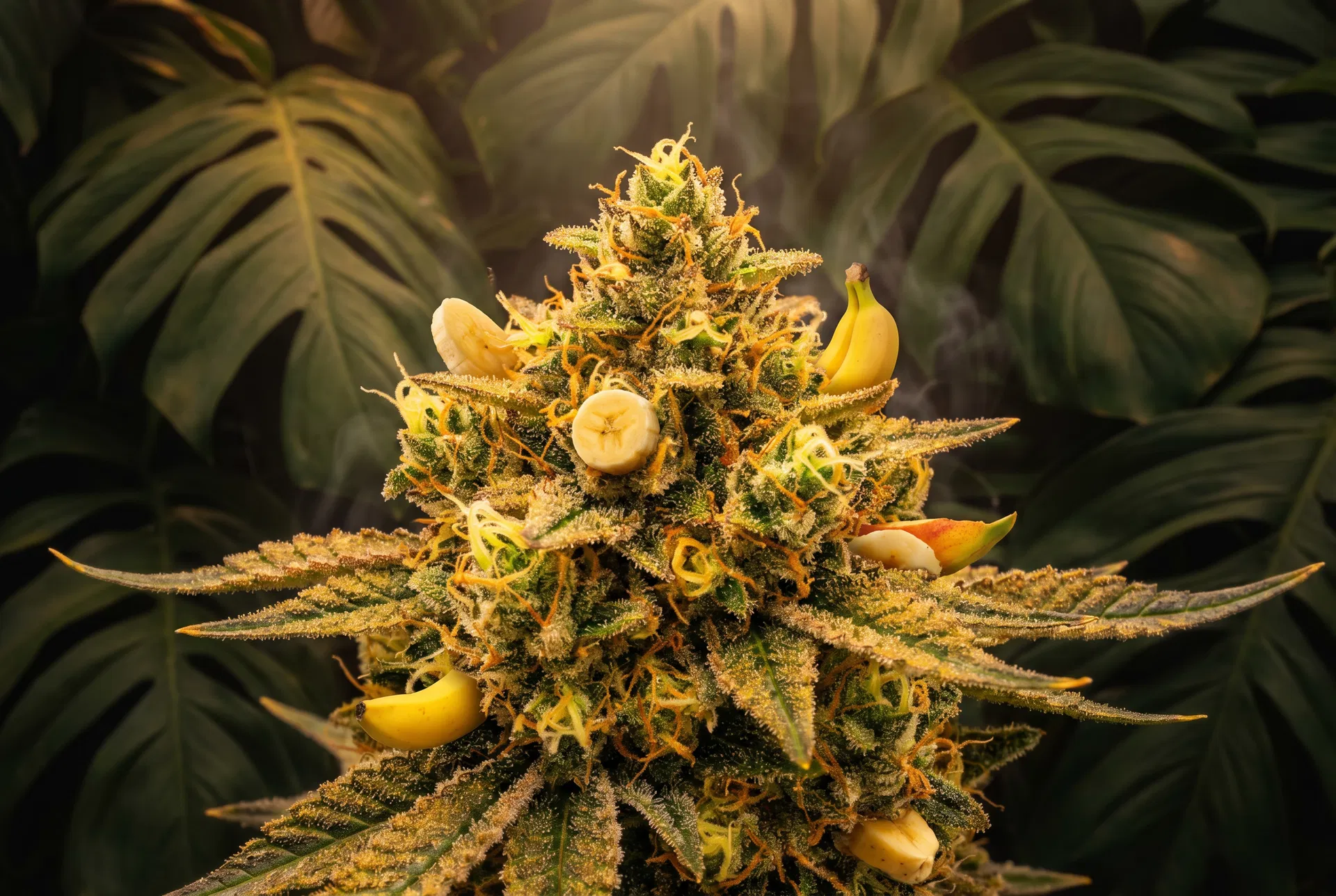 Trop Banana THCA: A Strain Tropical que Une Potência e Sabor