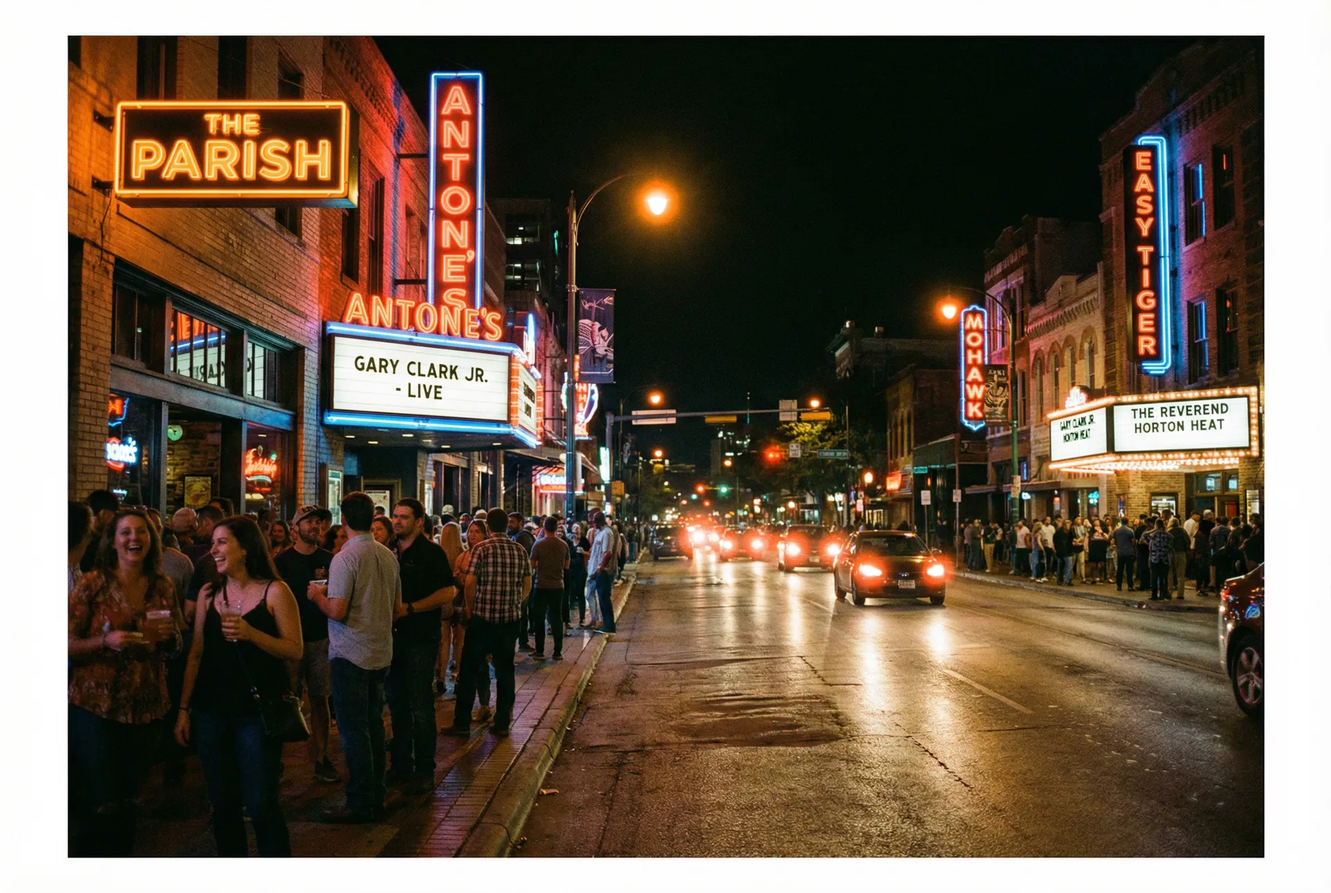 6th Street · Live Music Corridor