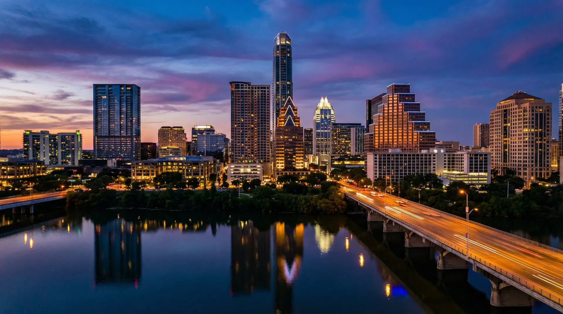 Downtown Austin · Lady Bird Lake