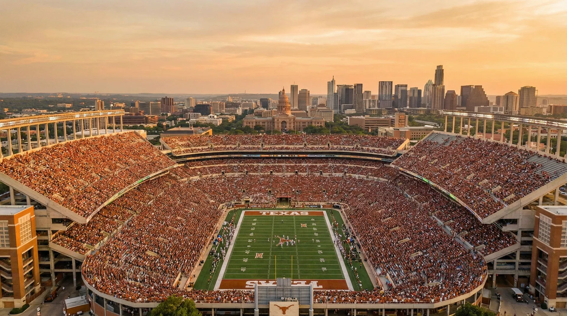 UT Longhorns · Darrell K Royal Stadium