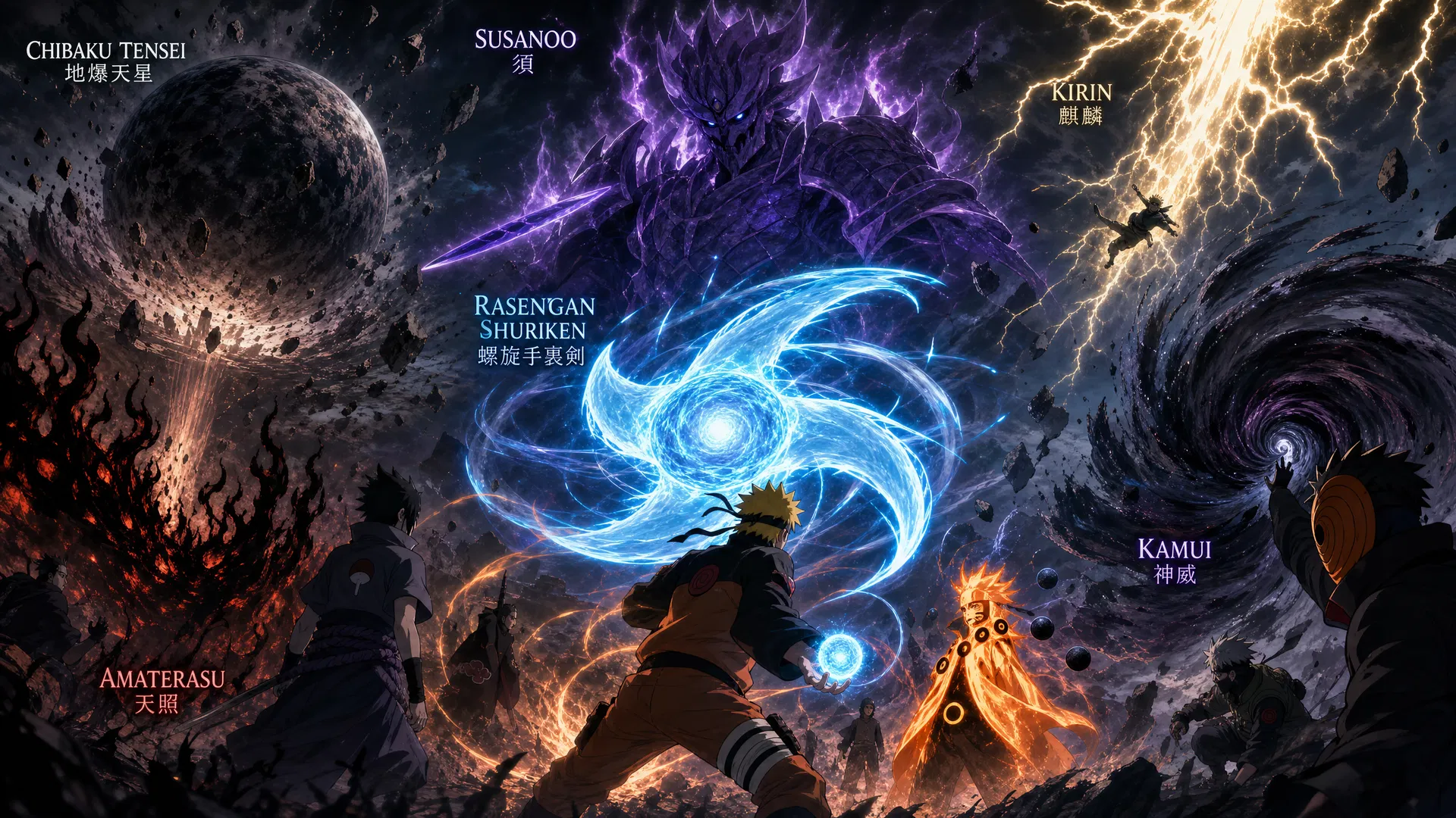 As técnicas mais fortes de Naruto: ranking completo