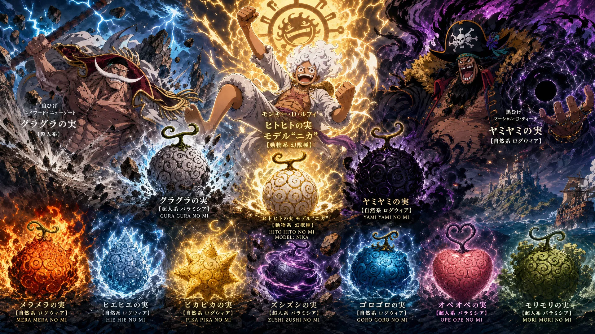 The Strongest Devil Fruits in One Piece