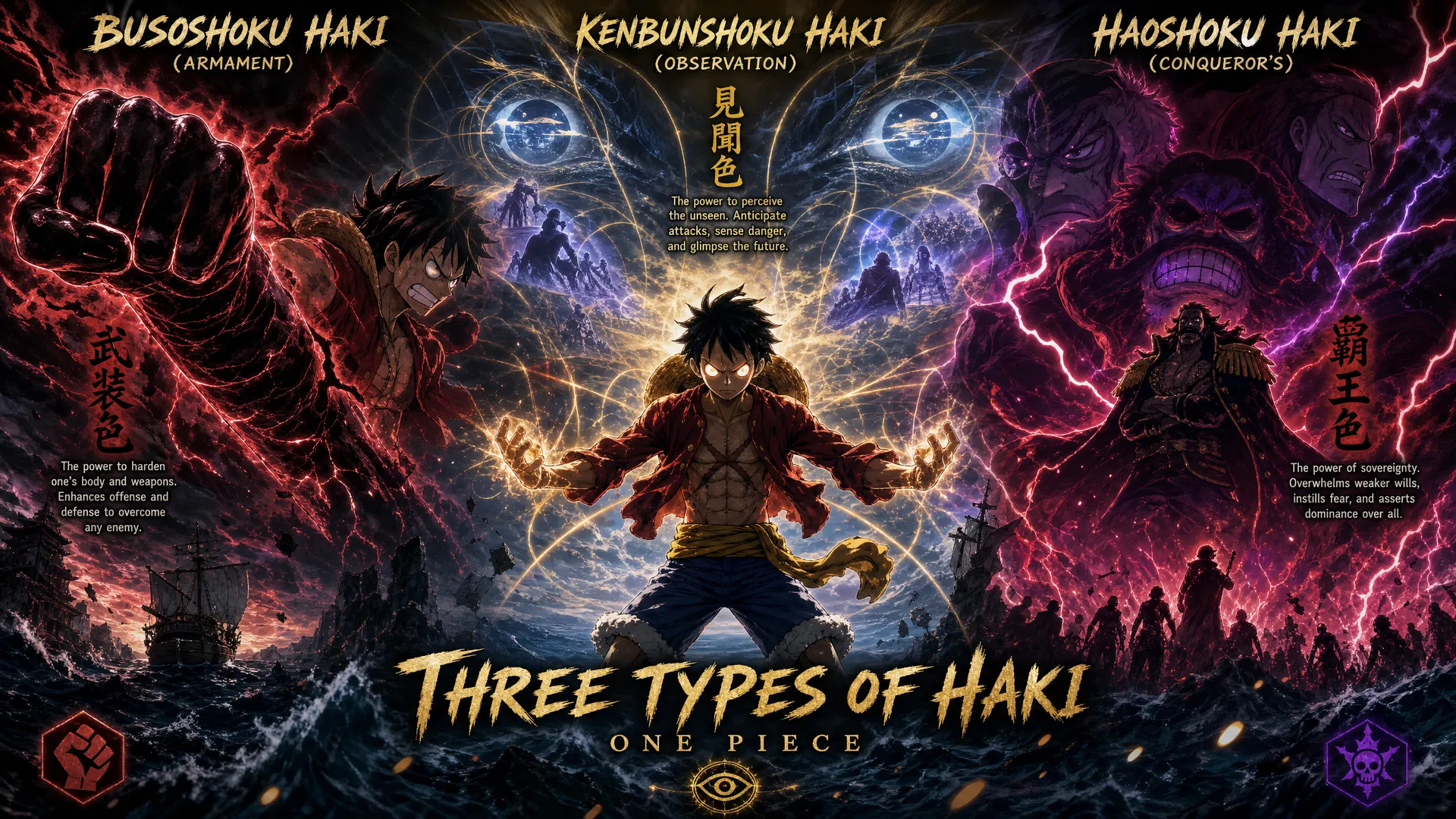 Como funciona o Haki em One Piece: guia completo