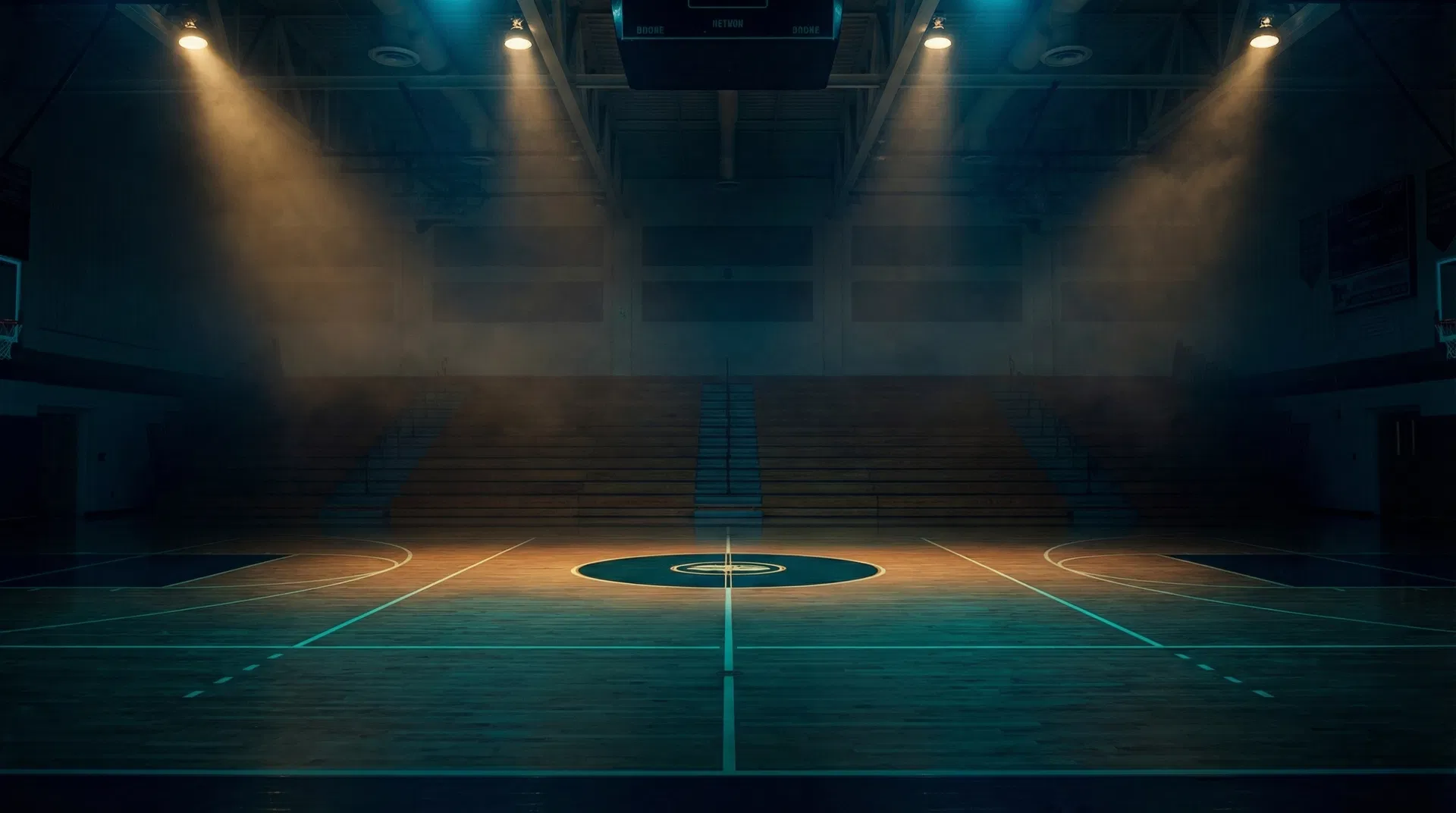 Basketball arena