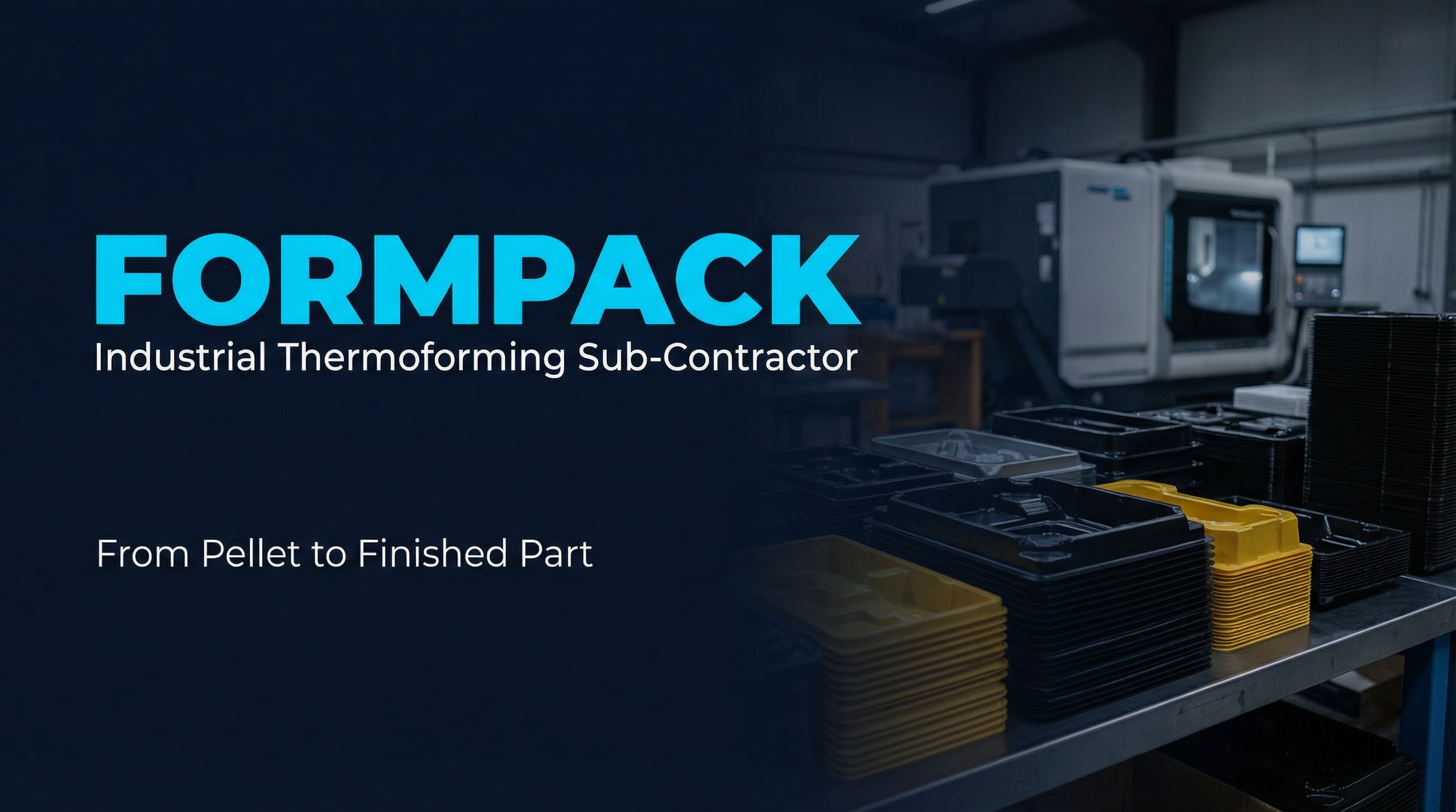 Formpack ESD Tray Thermoforming Manufacturer India | Formpack