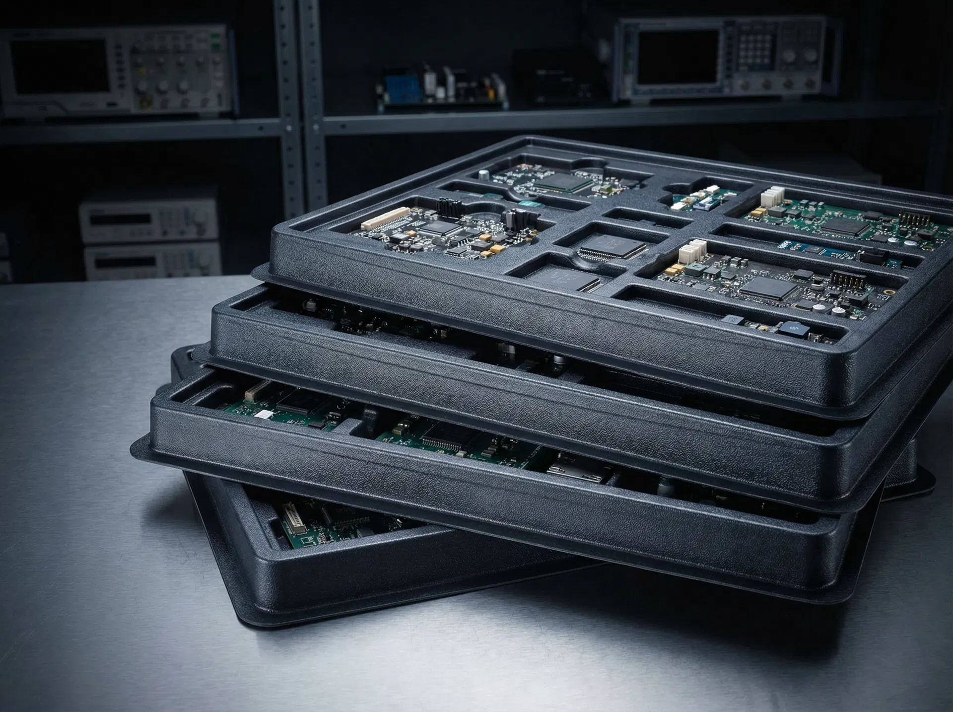 Electronics ESD Trays