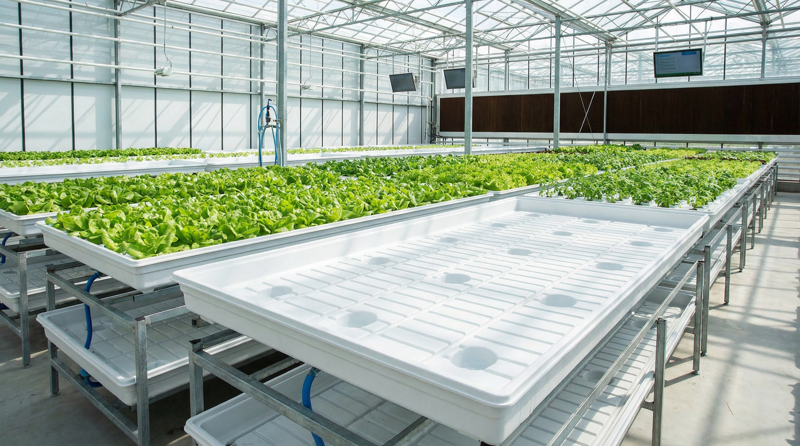 Hydroponic Ebb & Flow Trays