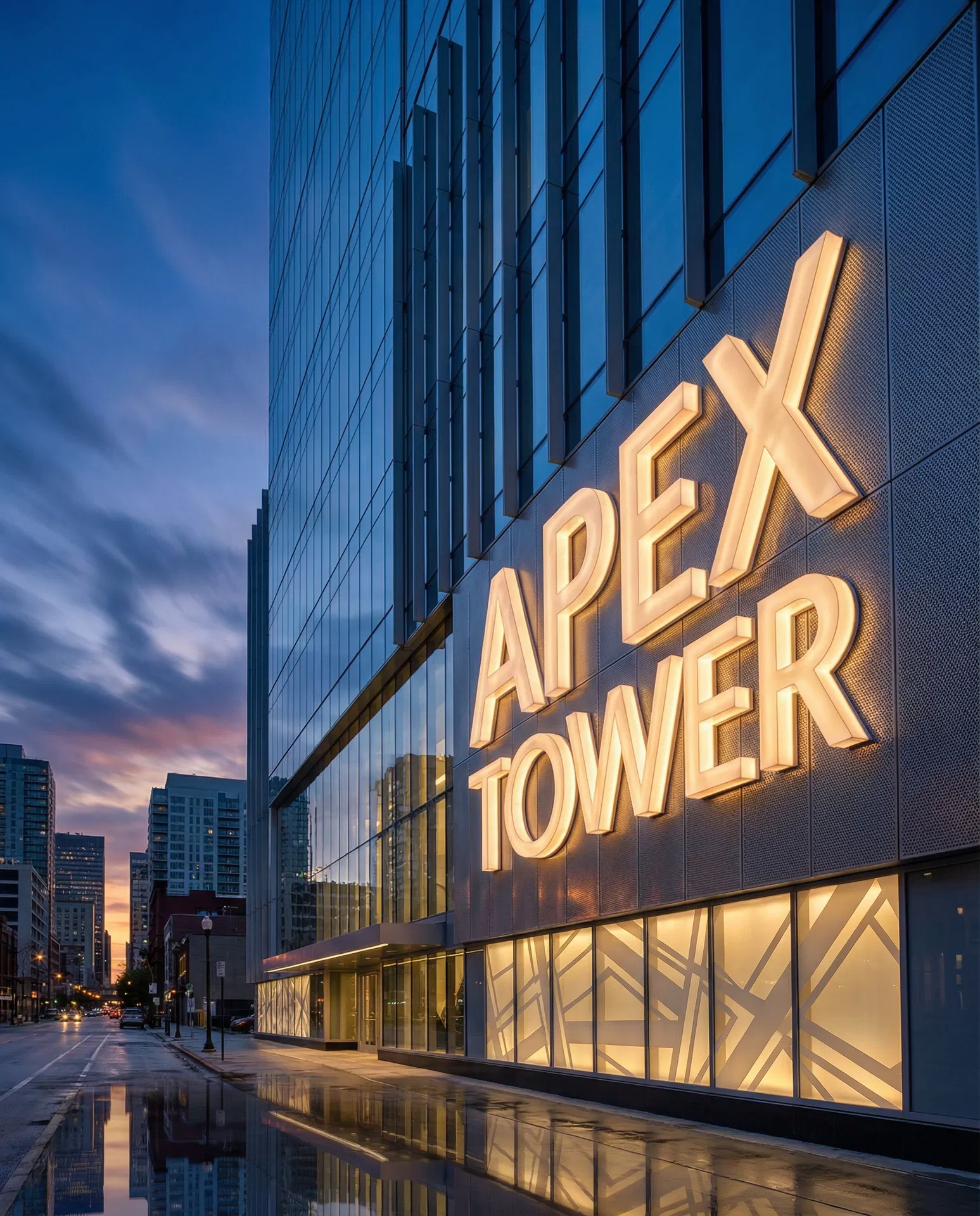 Signage & 3D Facade thermoforming application