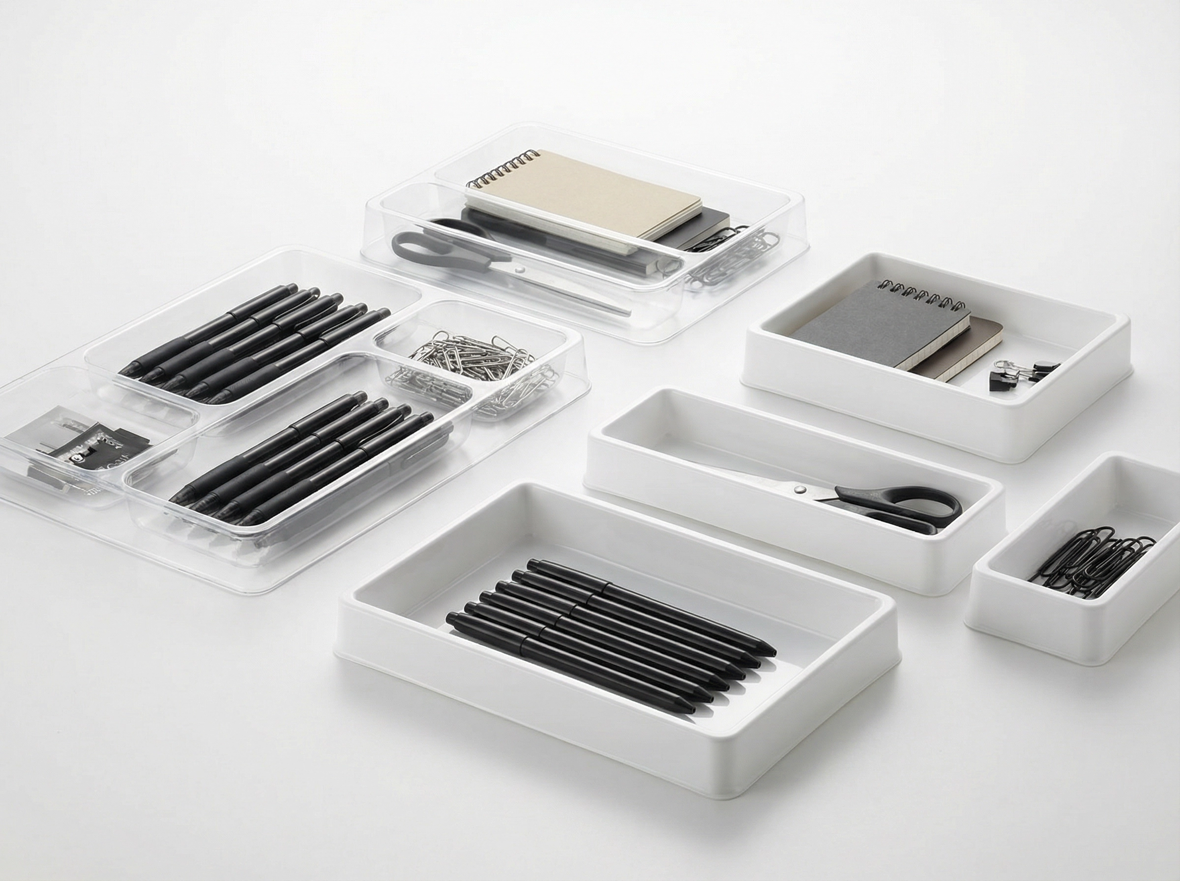 Stationary Trays