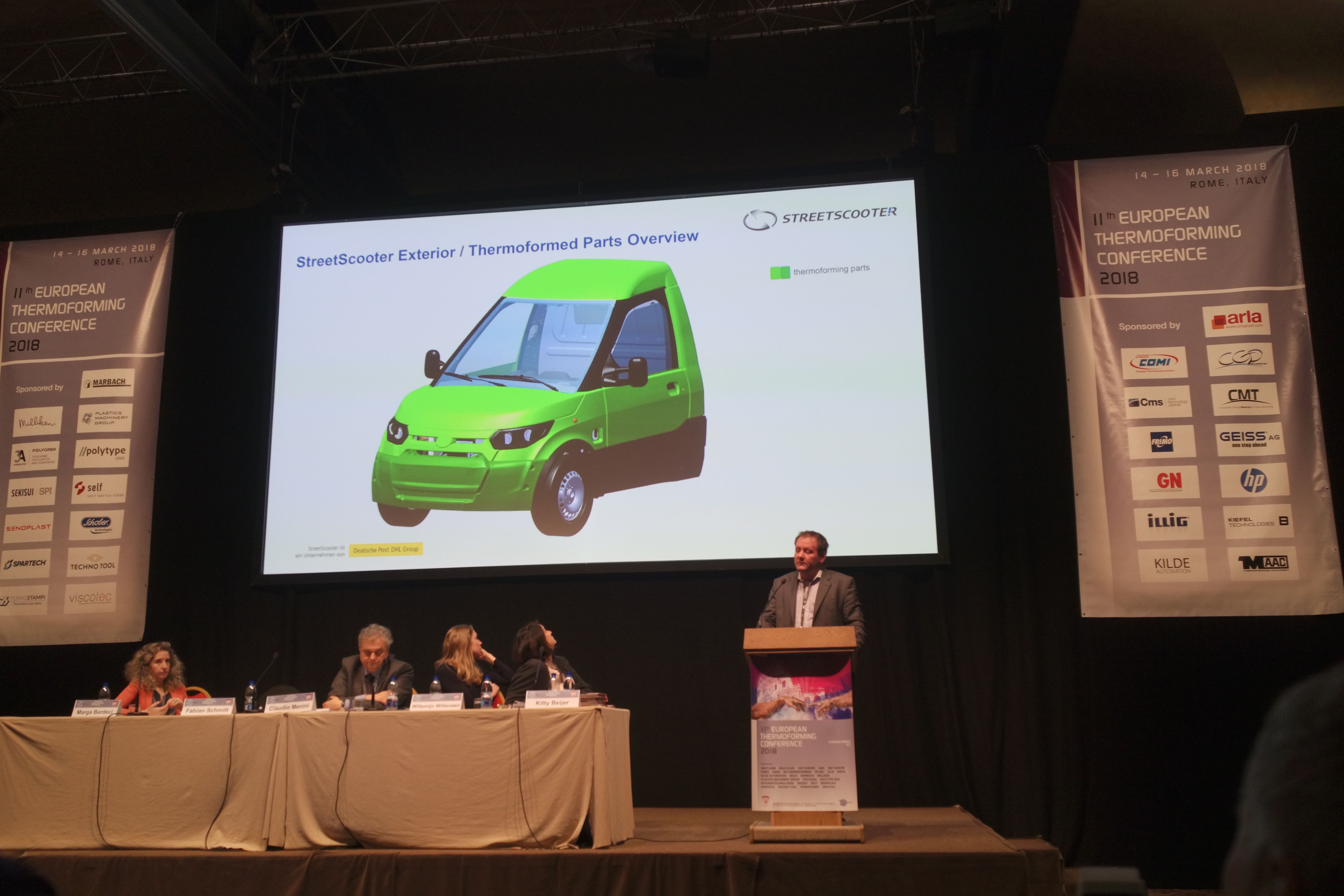 StreetScooter Thermoformed Parts