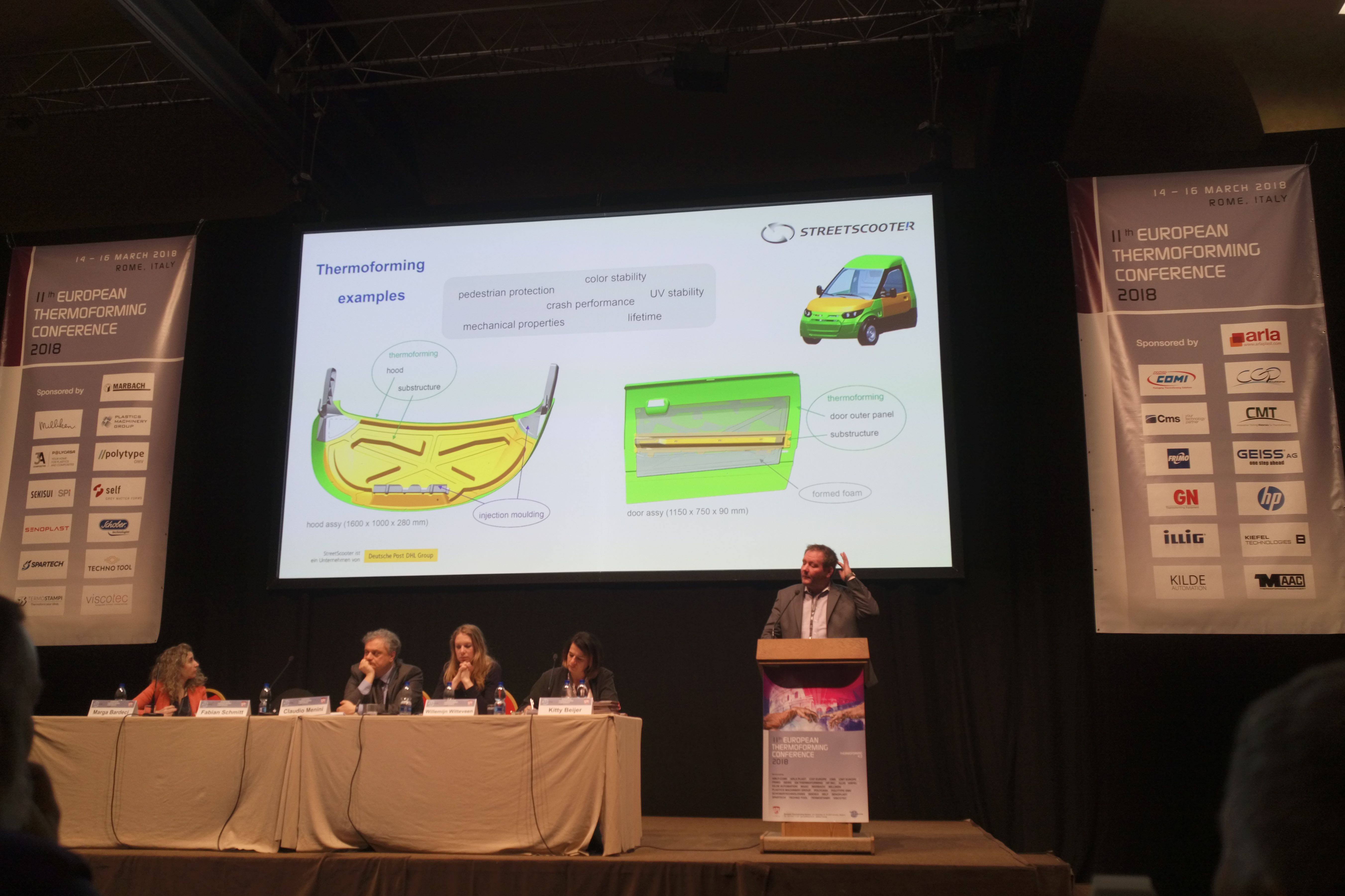 Finished thermoformed automotive exterior part