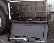 Heavy-duty HDPE truck box for industrial storage