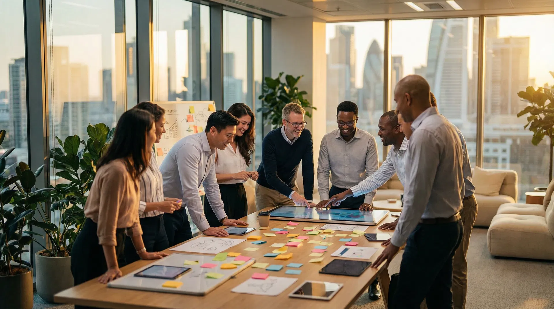 Anova Experience - Kurumsal deneyim tasarımı atölyesinde iş birliği yapan profesyoneller