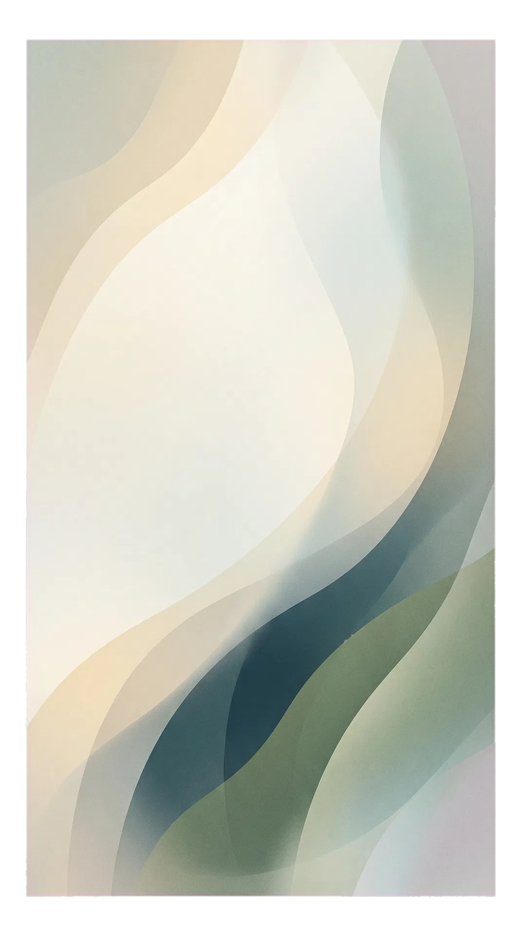 Composição abstrata calma e premium da Ludopatia