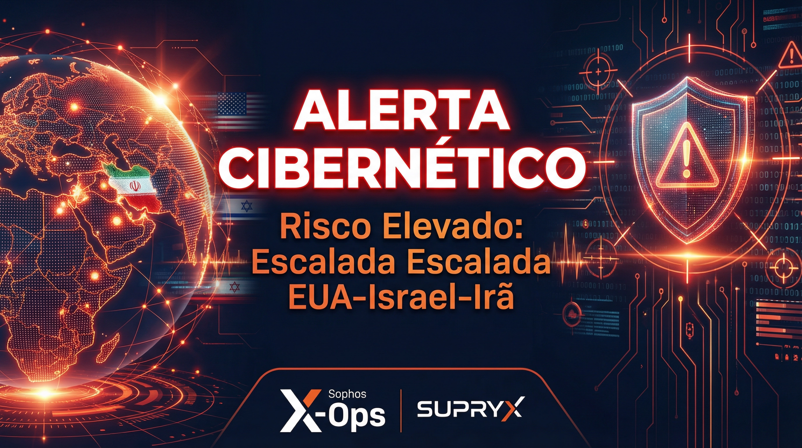 Alerta Cibernético — Escalada EUA–Israel–Irã