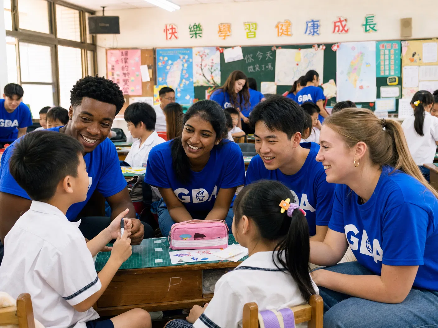 GDA community service in Taiwan