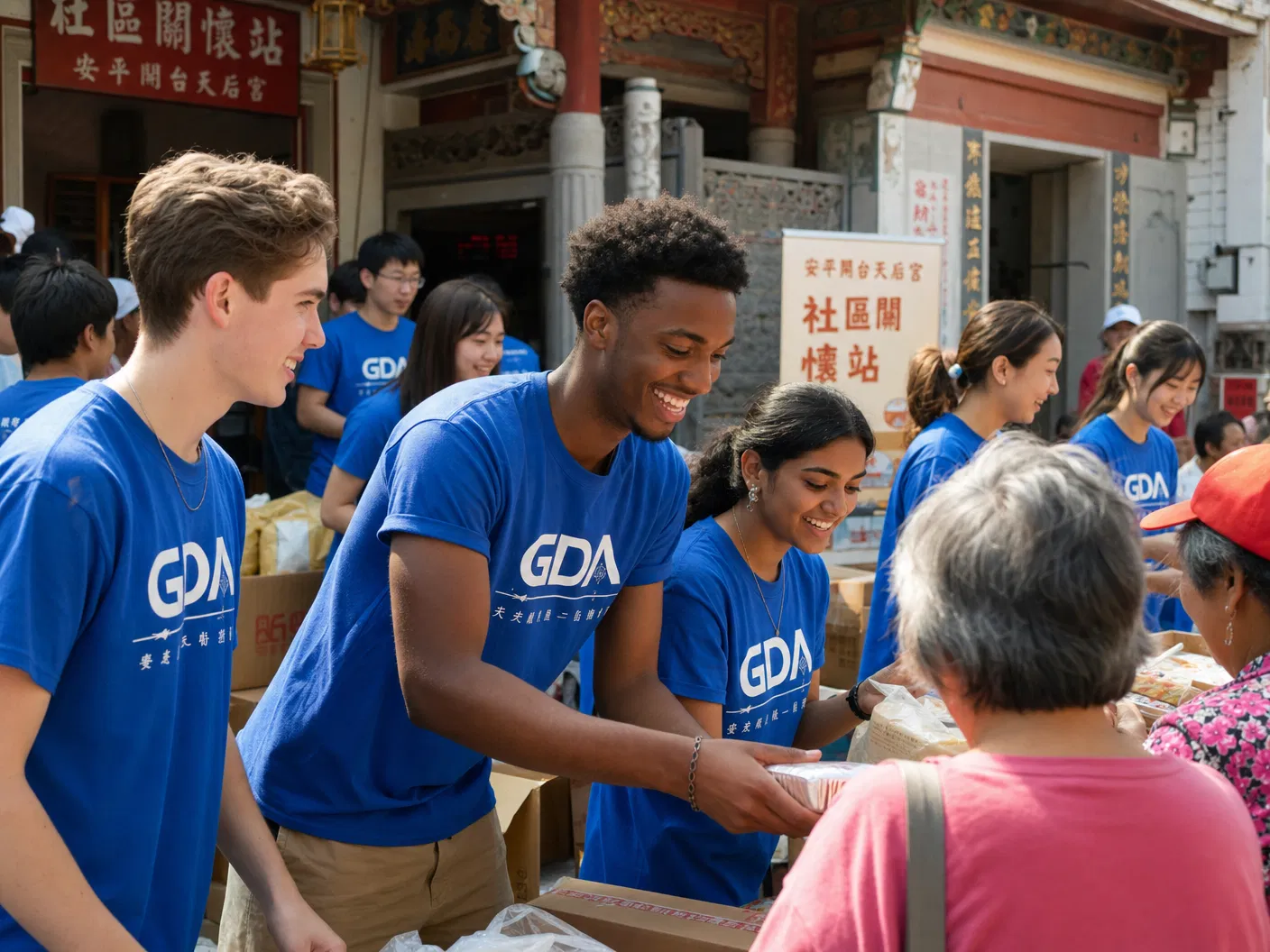 GDA community service in Taiwan