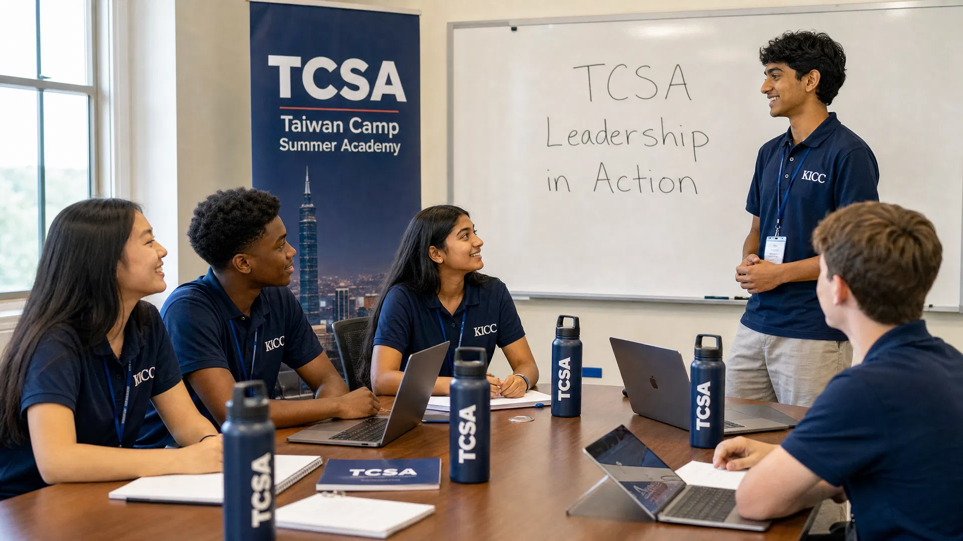 TCSA students in a classroom session
